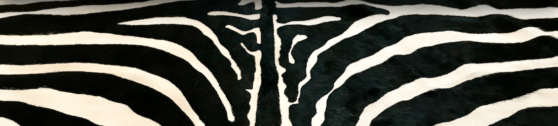 Alfombras de piel de vaca