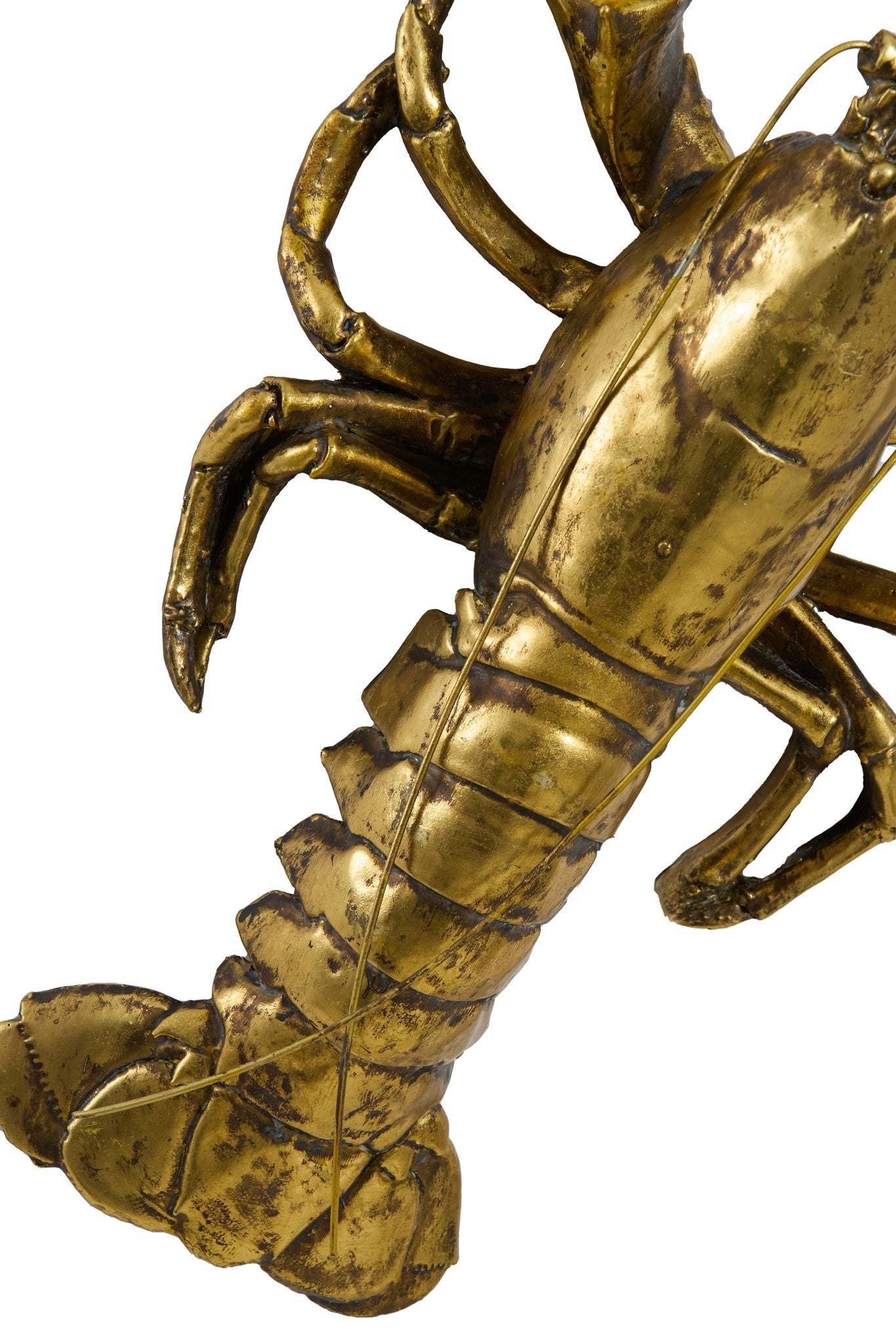 Modernes Wohnambiente mit LOBSTER bronze Wandleuchte