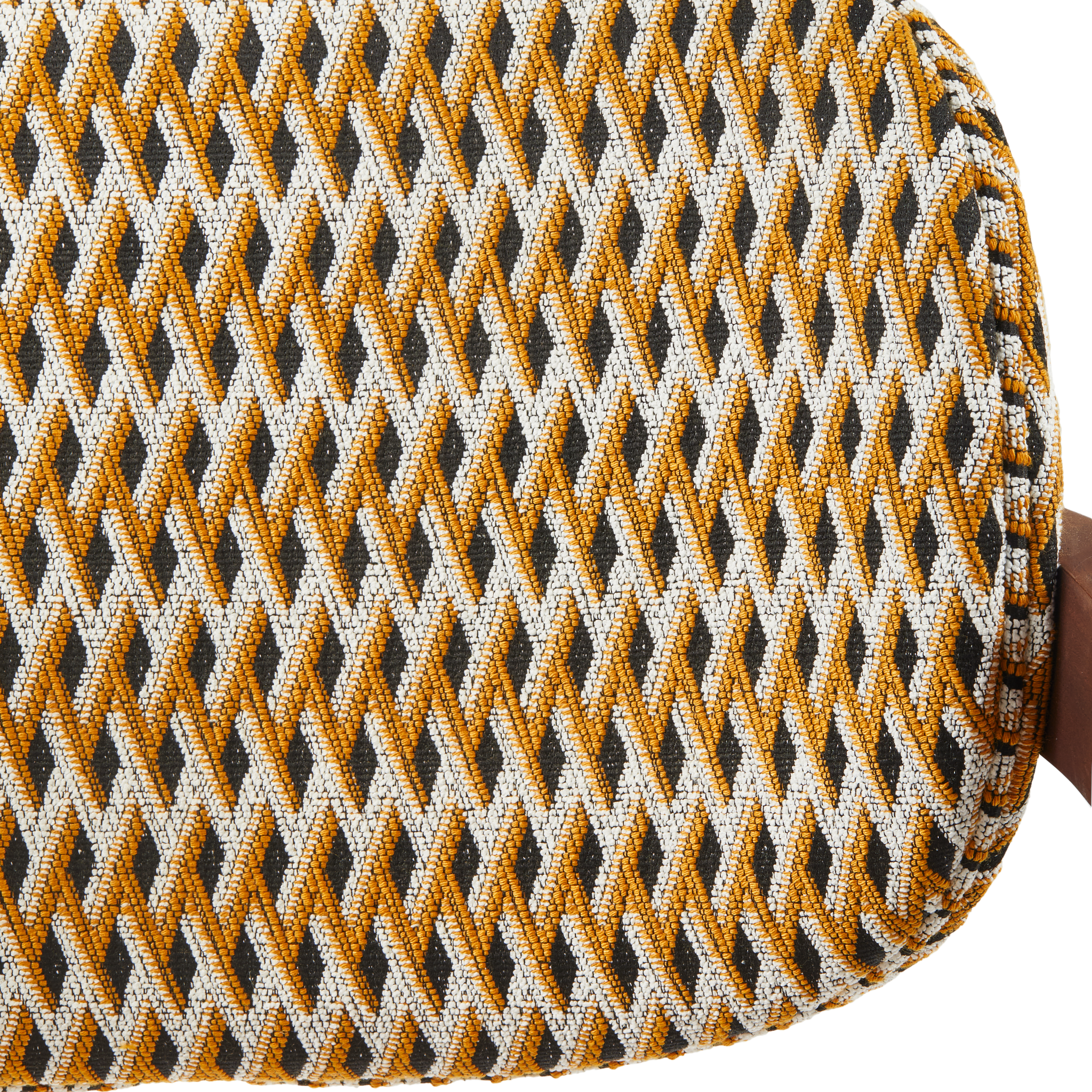 Esszimmerstuhl mit Geo-Pattern und Eschenholzgestell