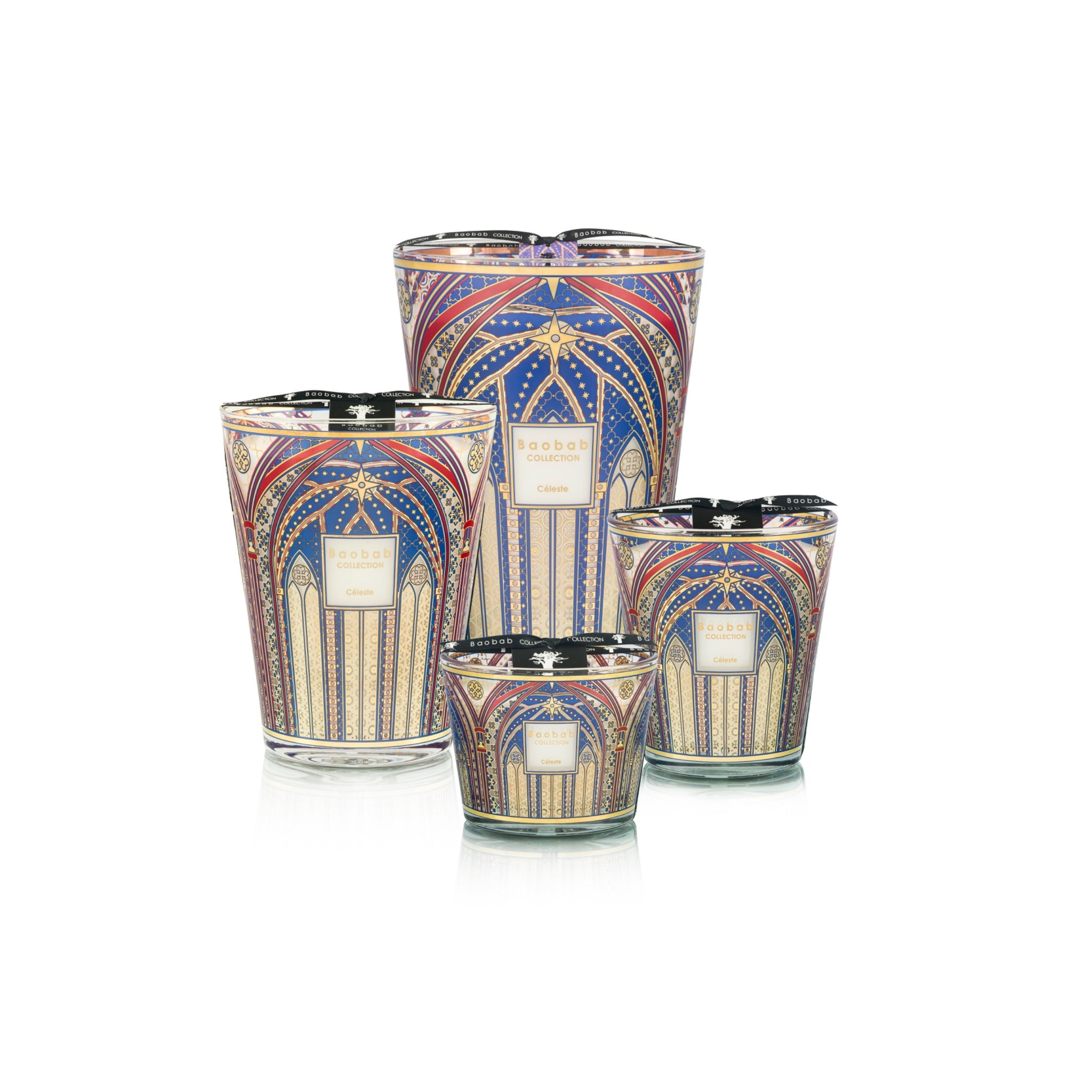 Baobab Collection Duftkerzen CELESTE Max 35 – Weihrauch, Zedernholz & Amber