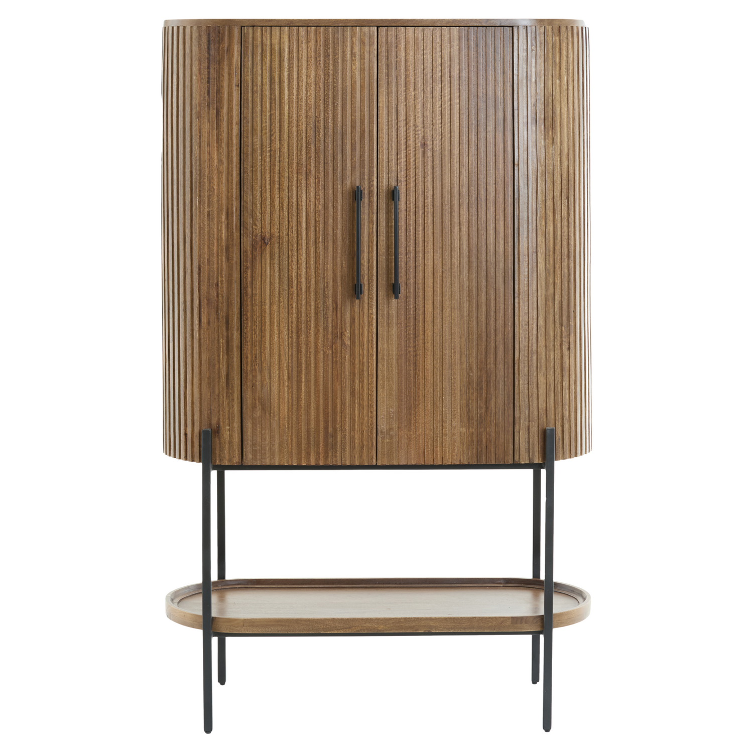 Moderner Schrank XL Dunkelbraun – Light & Living Kollektion