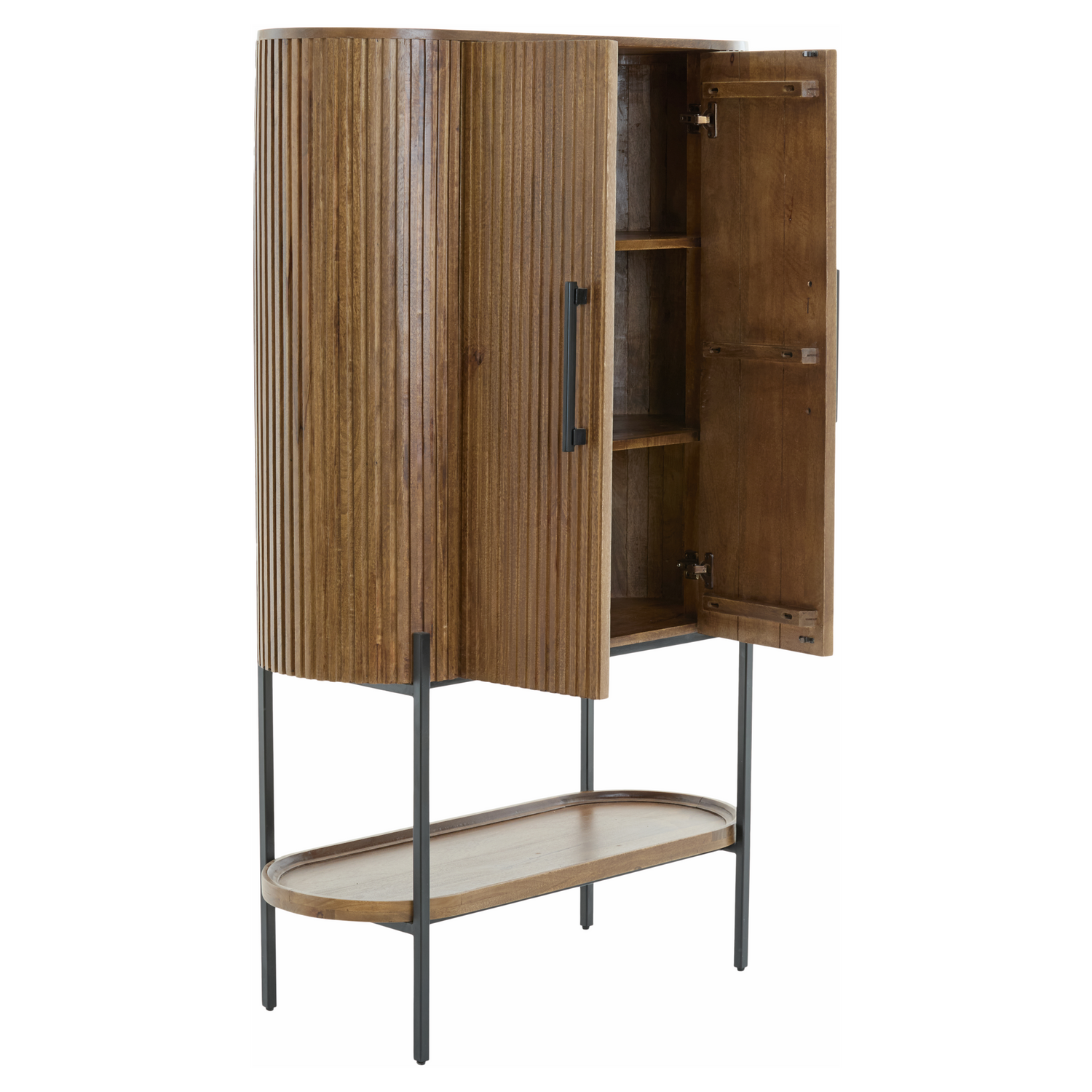 Stilvoller Light & Living Schrank in Dunkelbraun