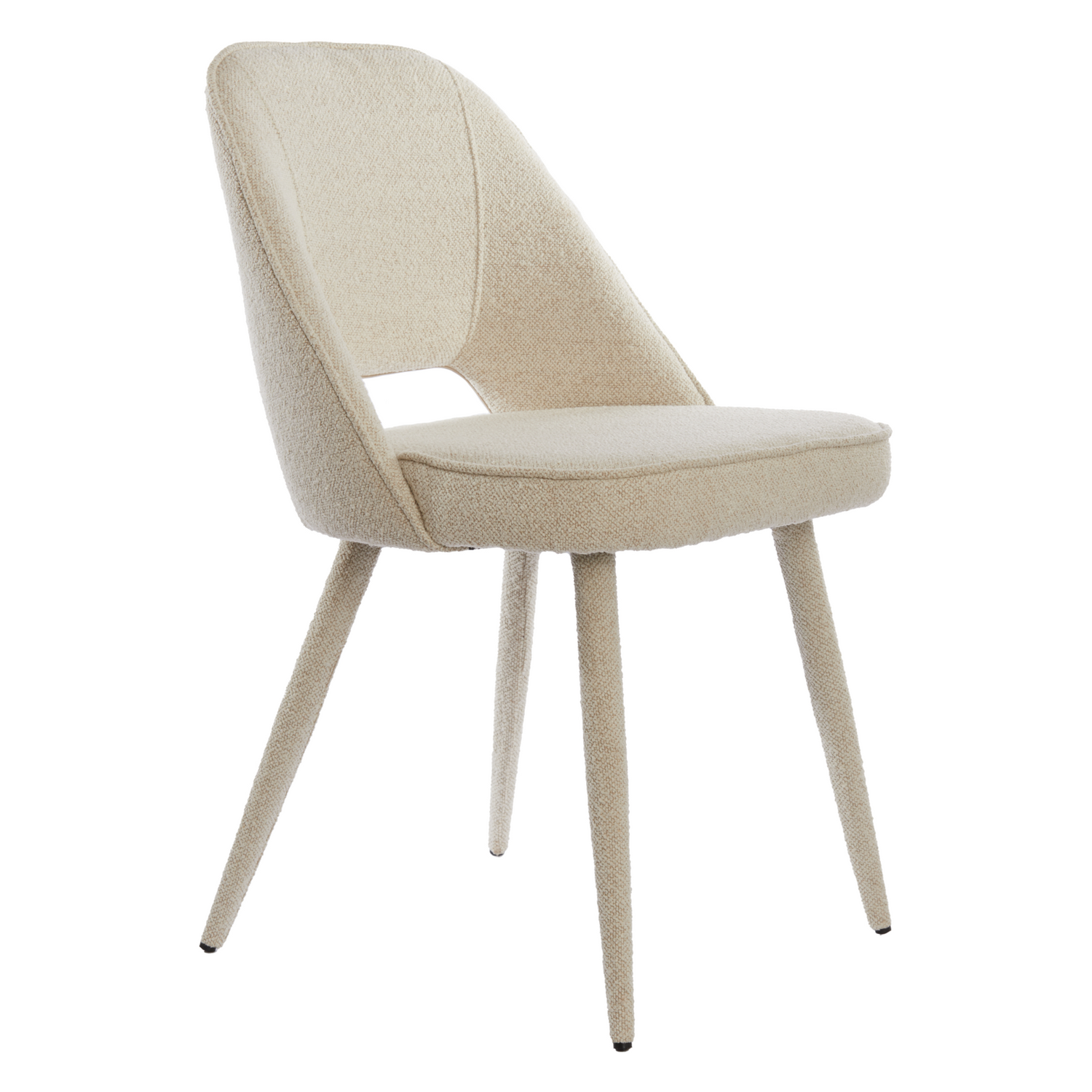 Bequemer Esszimmerstuhl DJESLIN in Beige