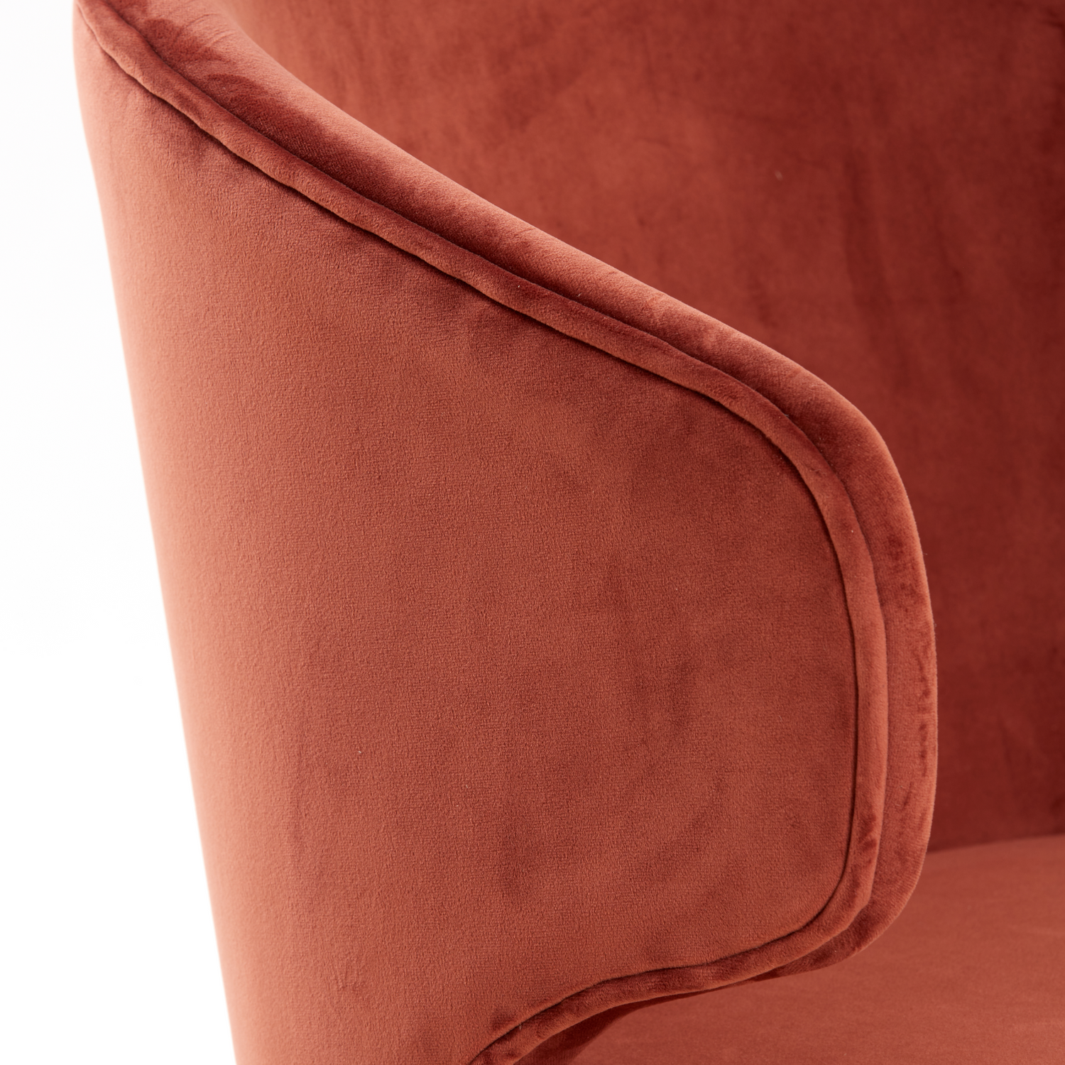 Detailaufnahme des Esszimmerstuhls KOSAKA von Light & Living