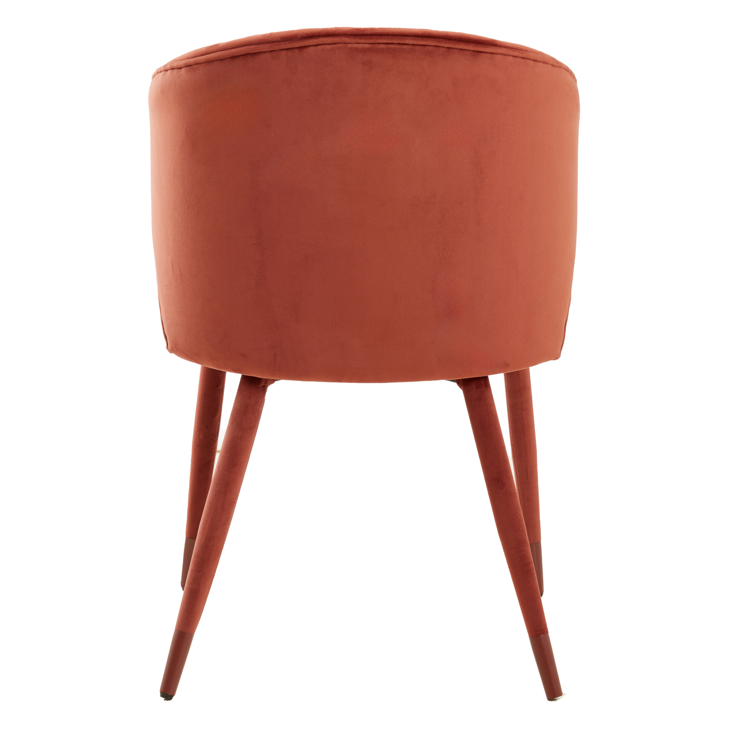 Hochwertiger Esszimmerstuhl mit Textilbezug in Burgund