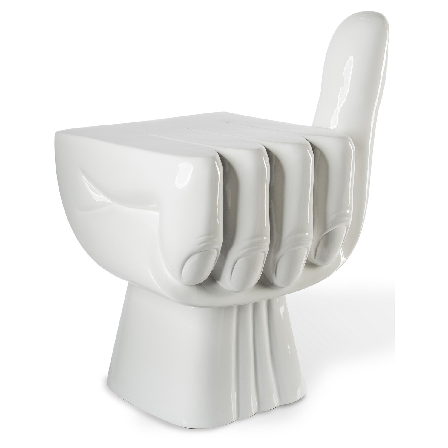 Pols Potten Fist Chair in Weiß