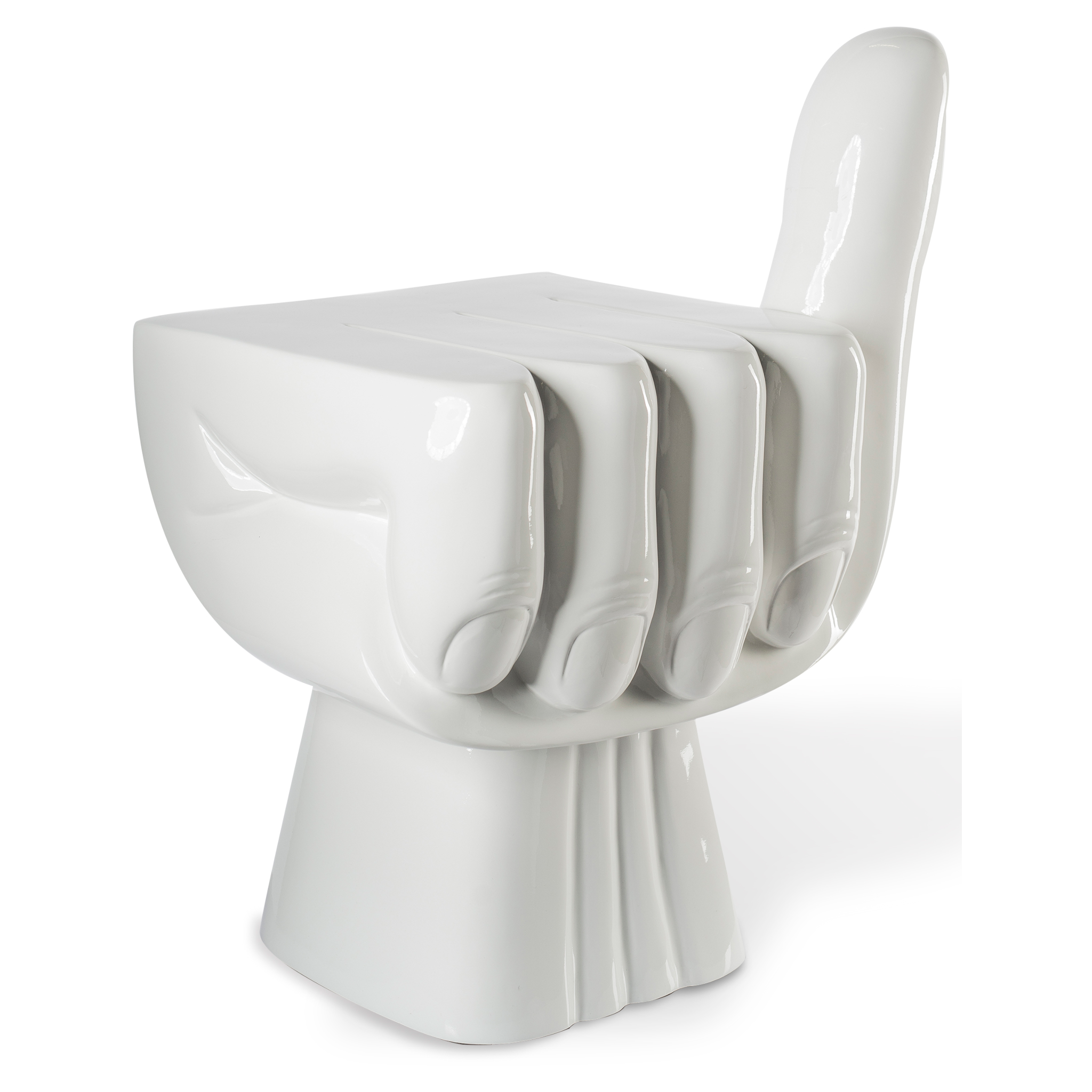 Pols Potten Fist Chair in Weiß