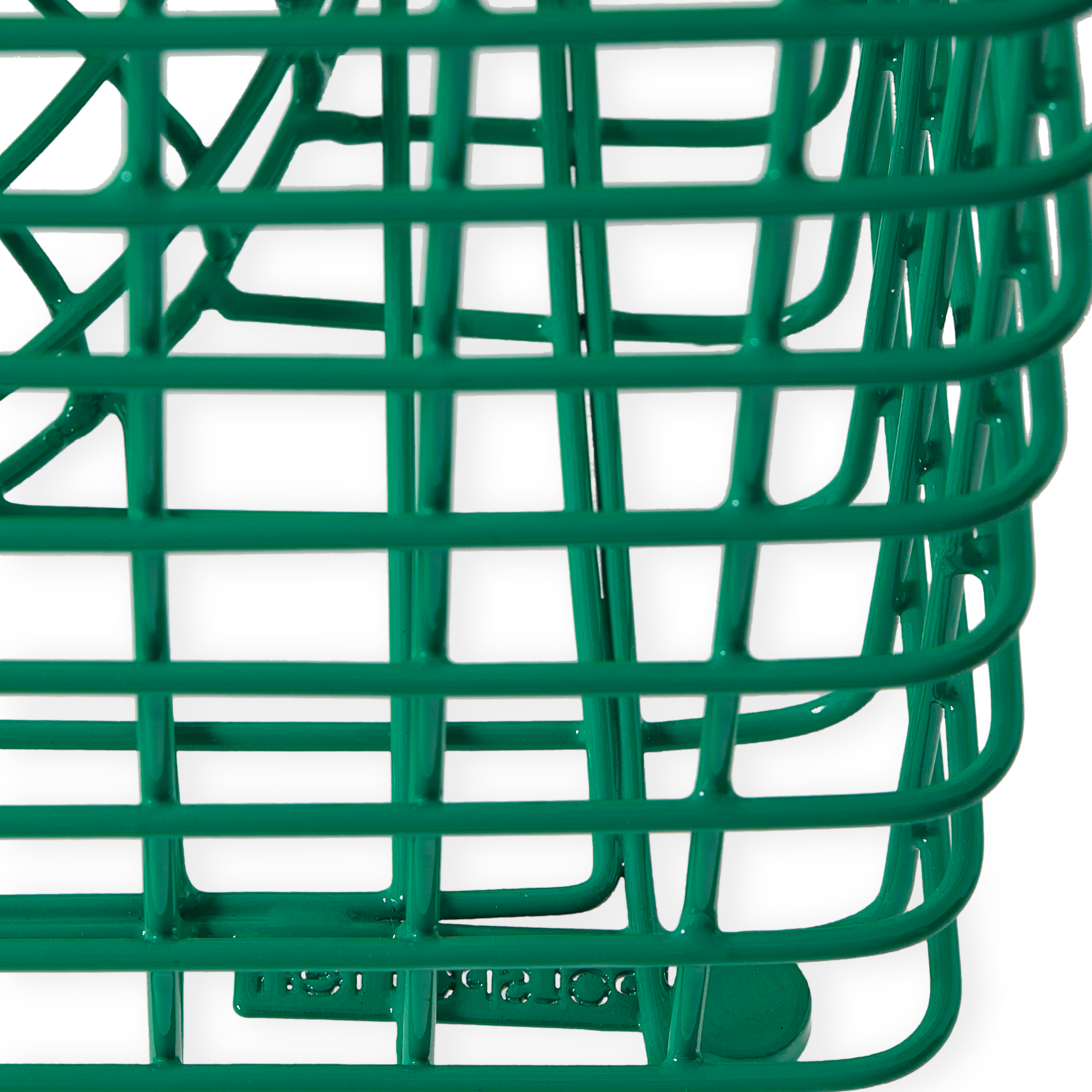 Grüner Pols Potten Wire Zig Zag Hocker