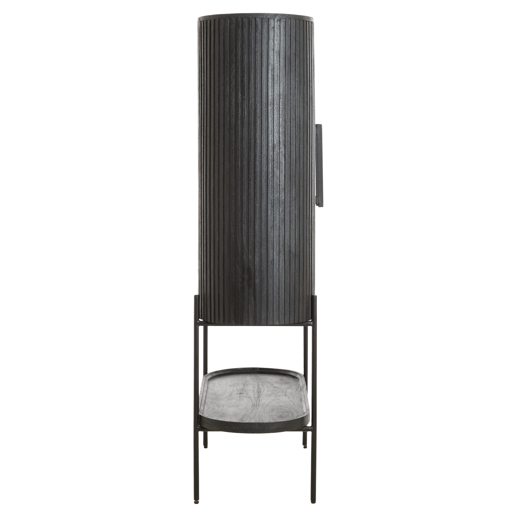 XL-Highboard DUMOSI in matt schwarz von Light & Living