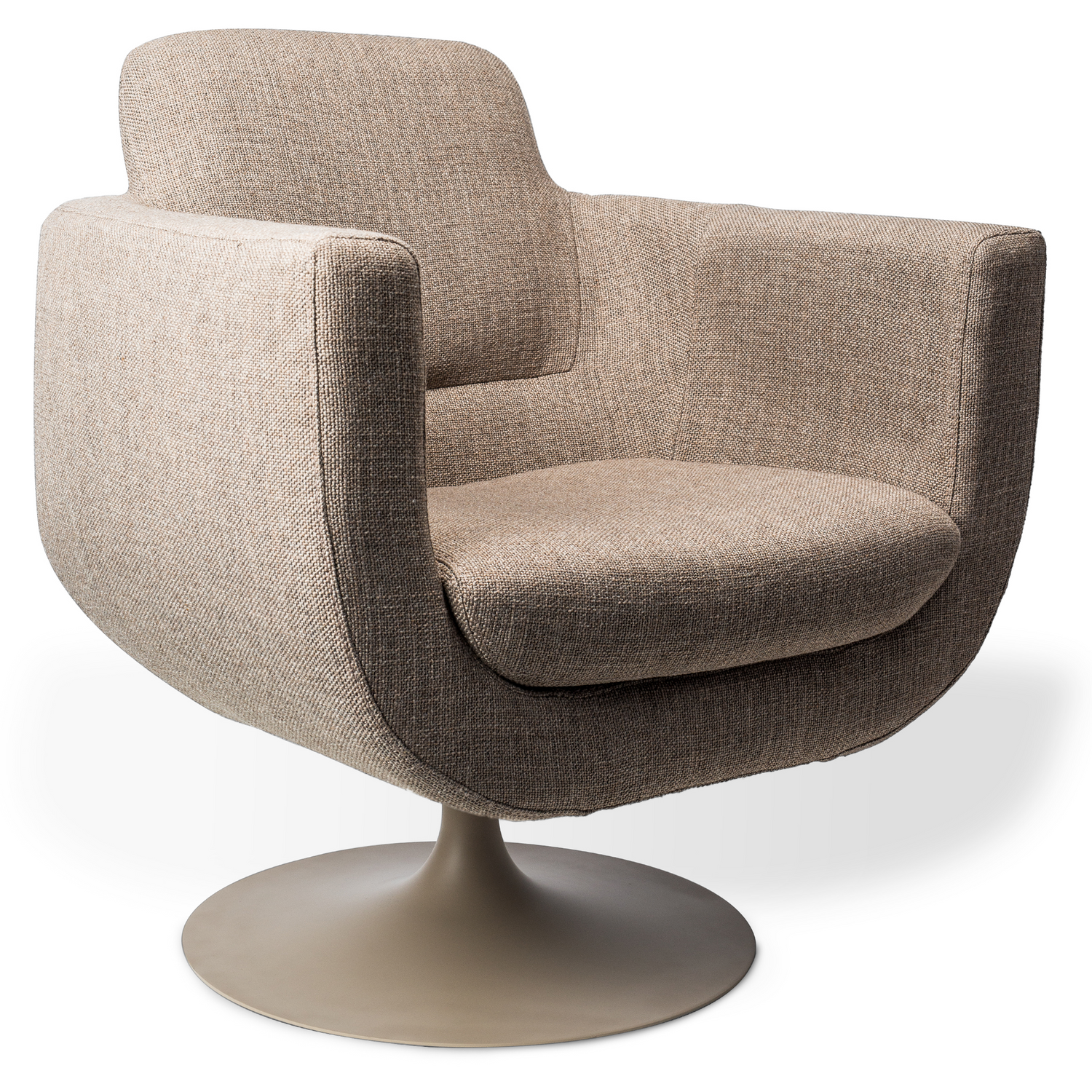 Pols Potten Kirk Swivel Chair in Beige
