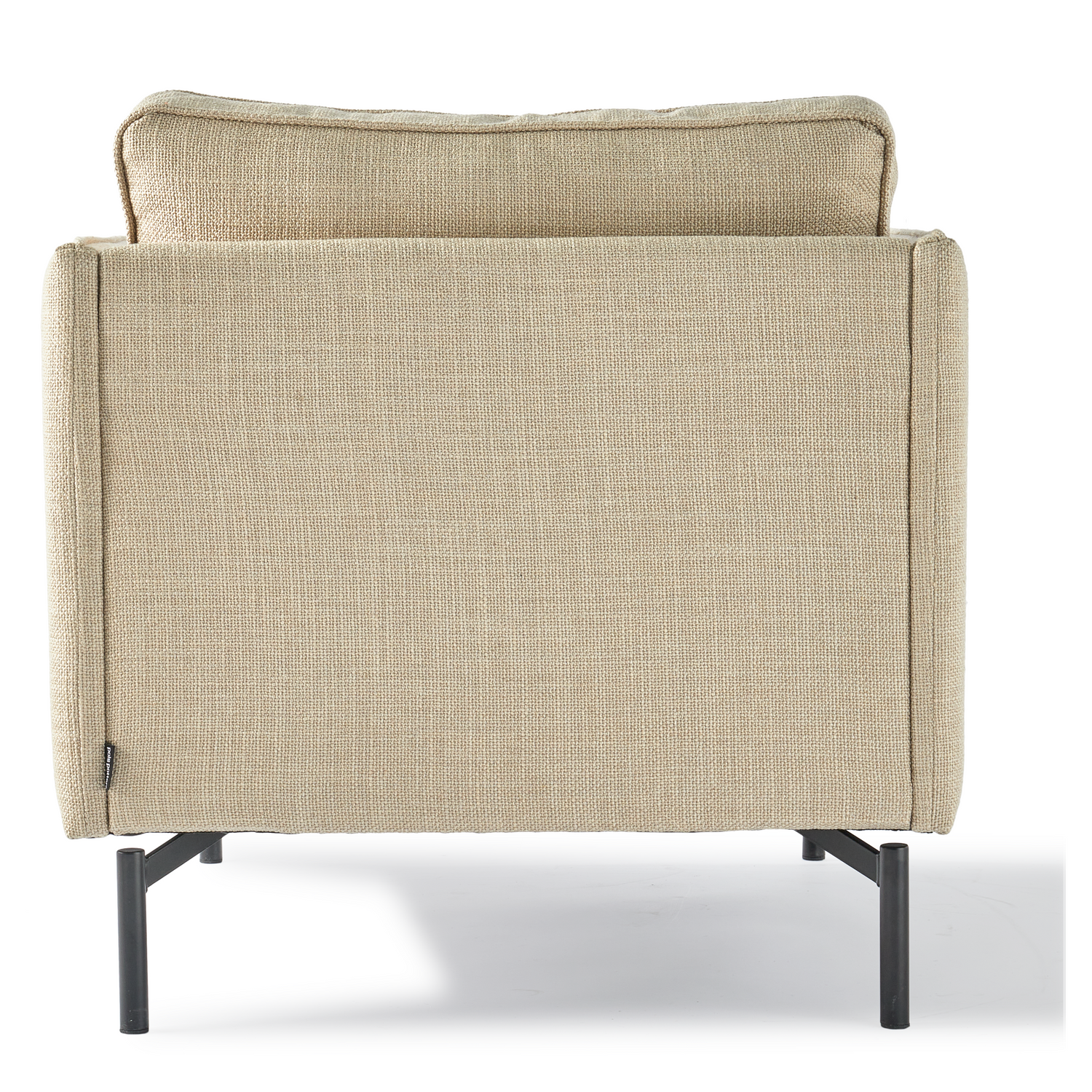 Rückansicht des Pols Potten PPno.2 Fautueils in Beige