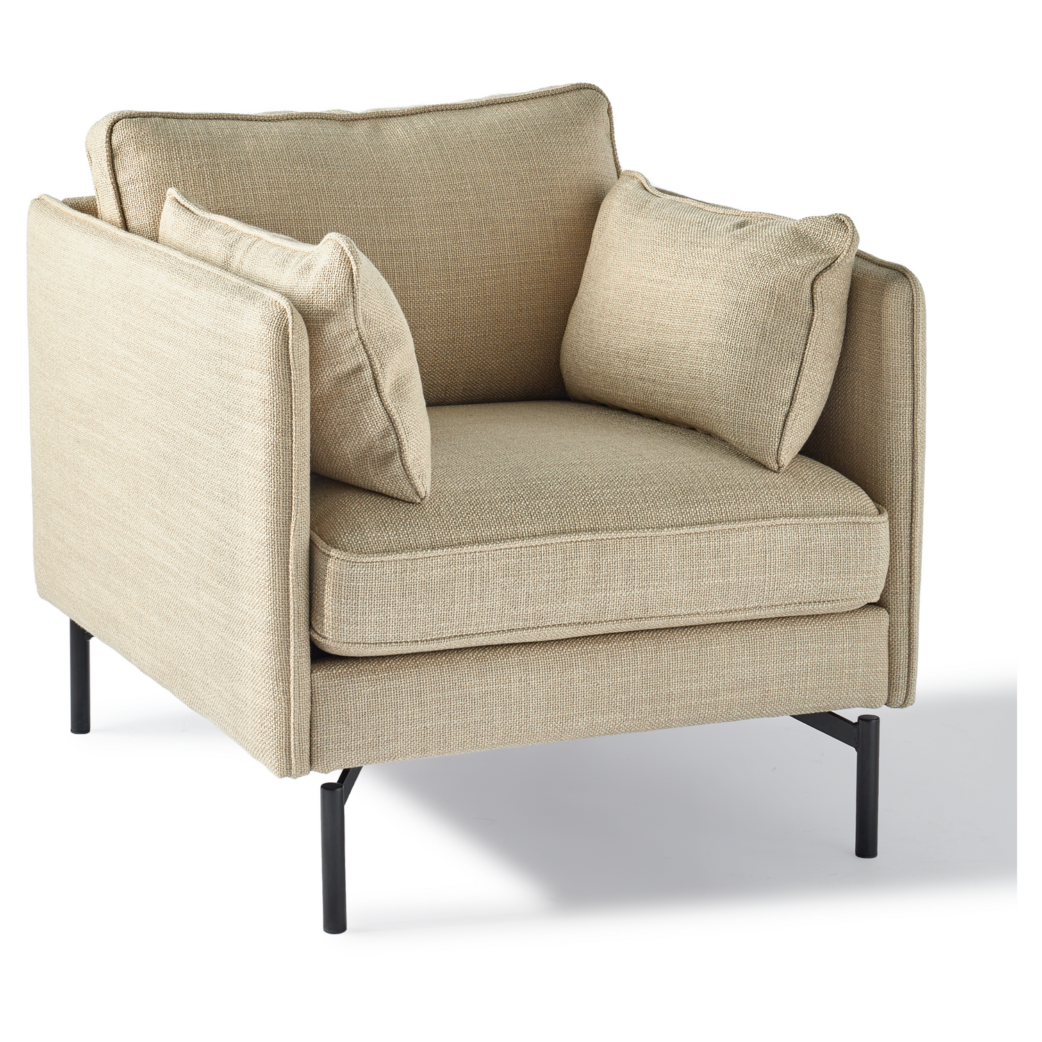 Beiger Stoff Sessel von Pols Potten – ideal für entspannte Momente