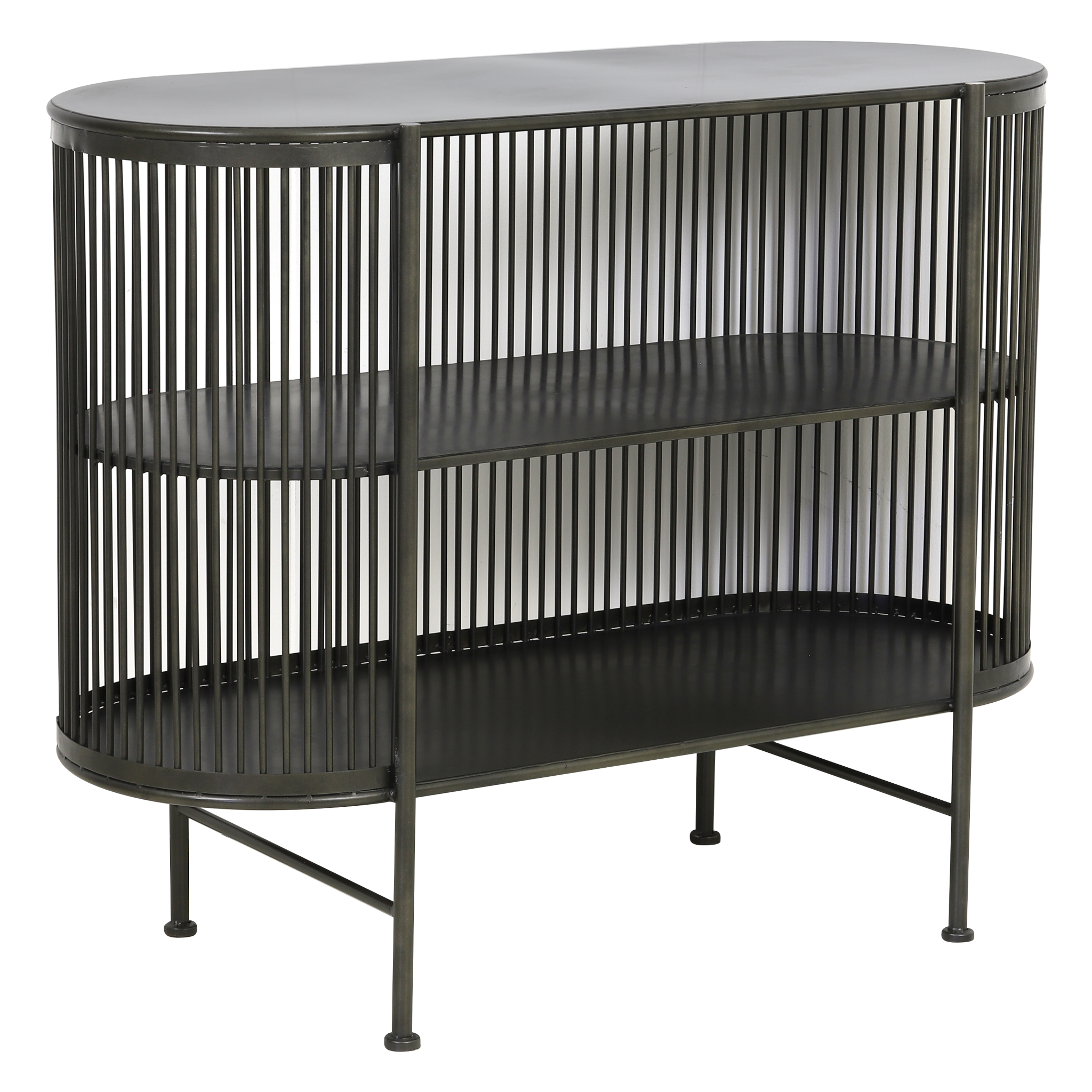Offenes Kabinett YINTHE 100x40x80 cm von Light & Living
