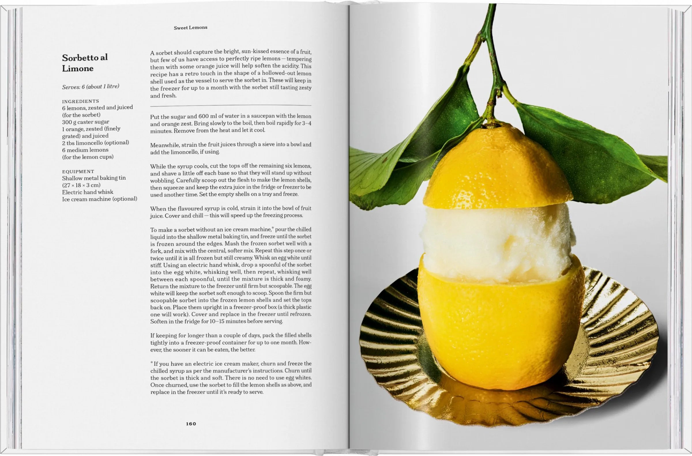 Sorbetto al Limone Rezept