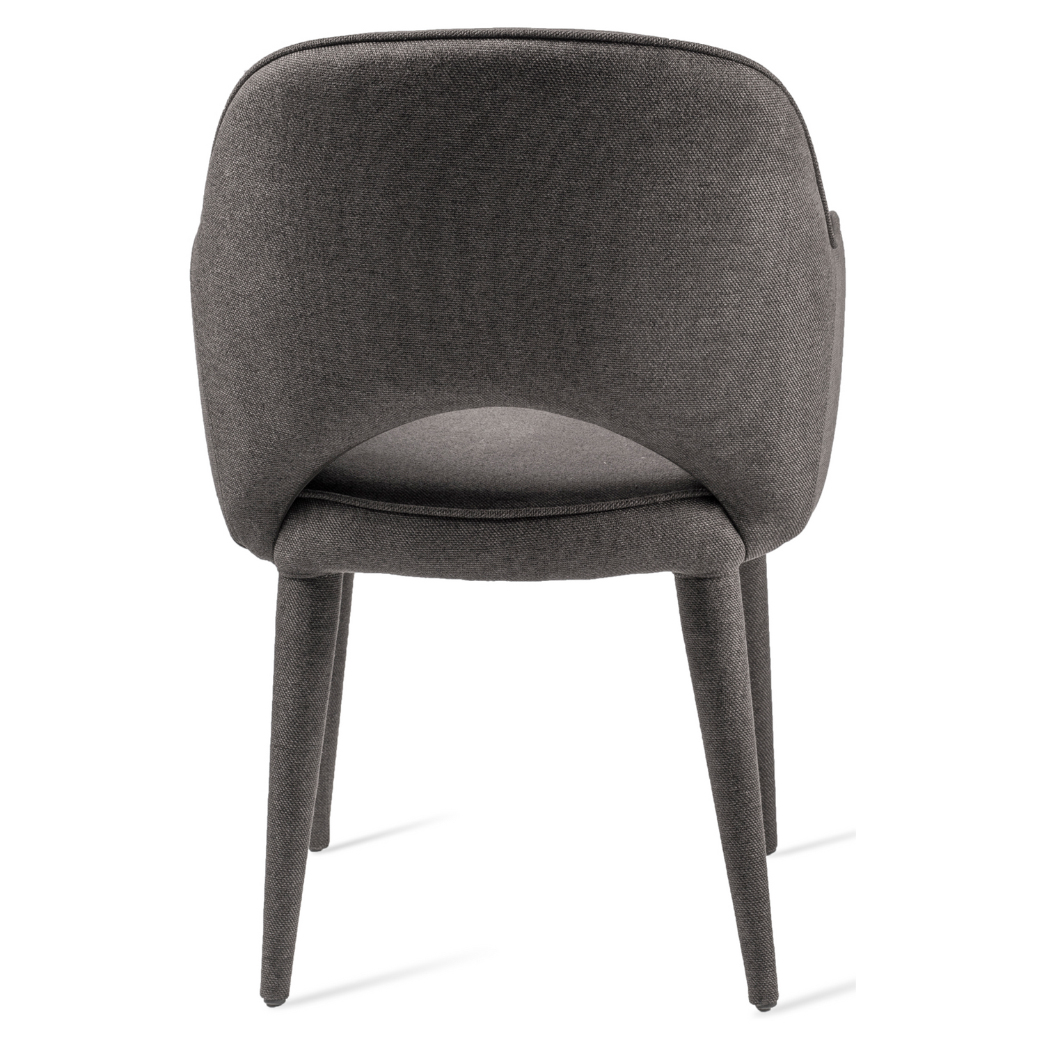 Rueckseite des Light & Living Cosy Chairs in Hellgrau