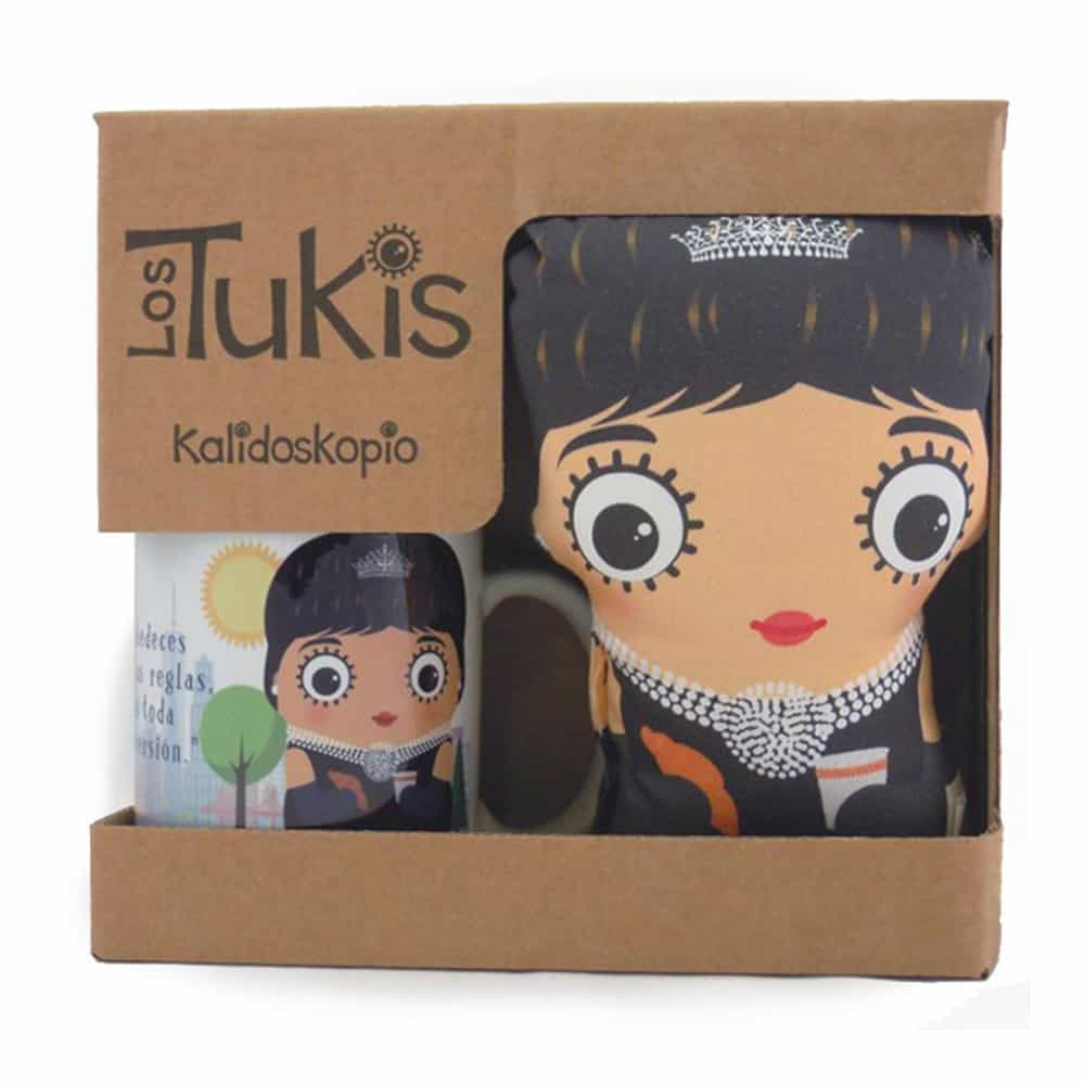 TAZA & TUKI KALIDOSKOPIO Set Audrey Hepburn
