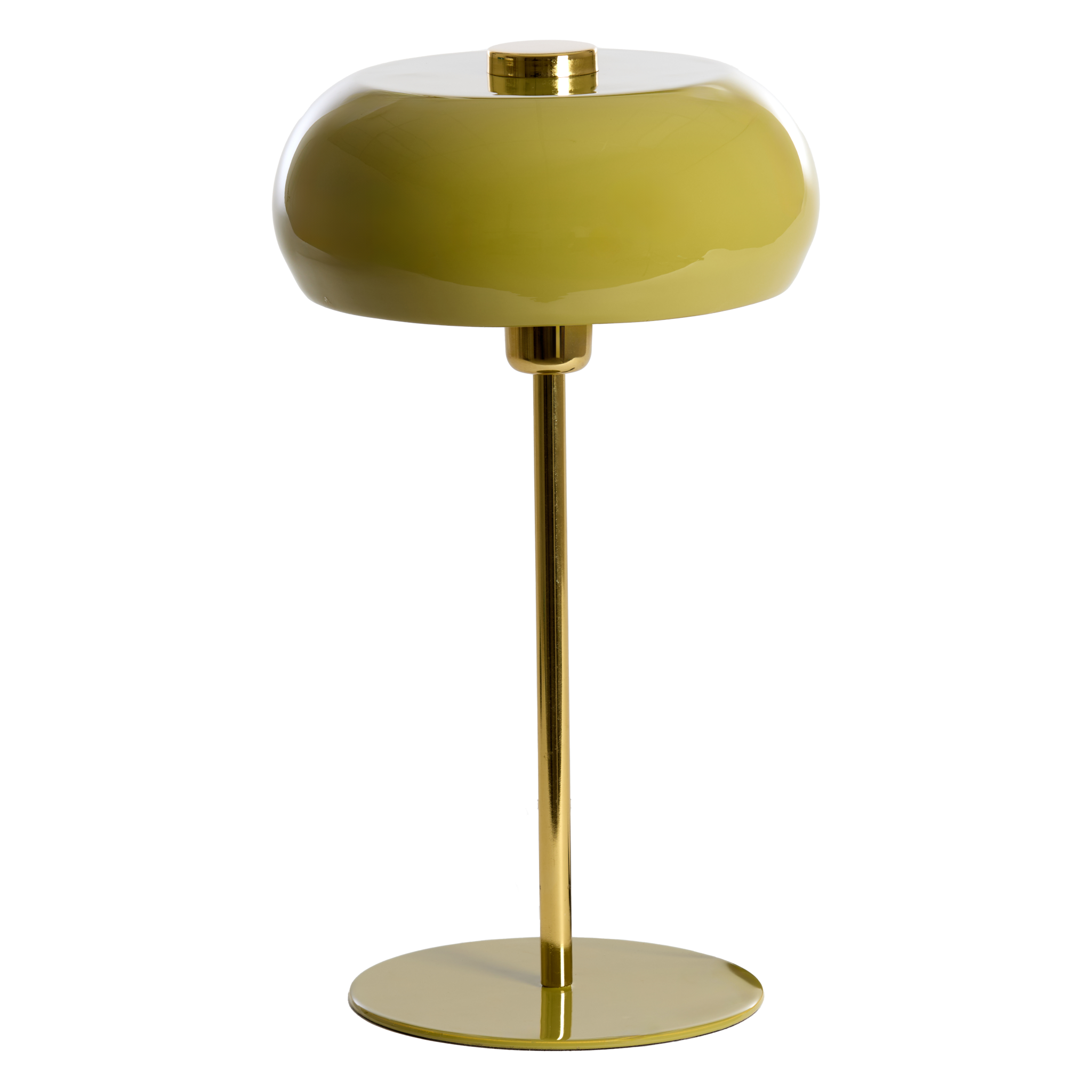 Surya Modern store Boomer Table Lamp With Bright Yellow Finish BME-001