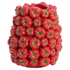 Vase Deko Tamina von Light & Living in Rot