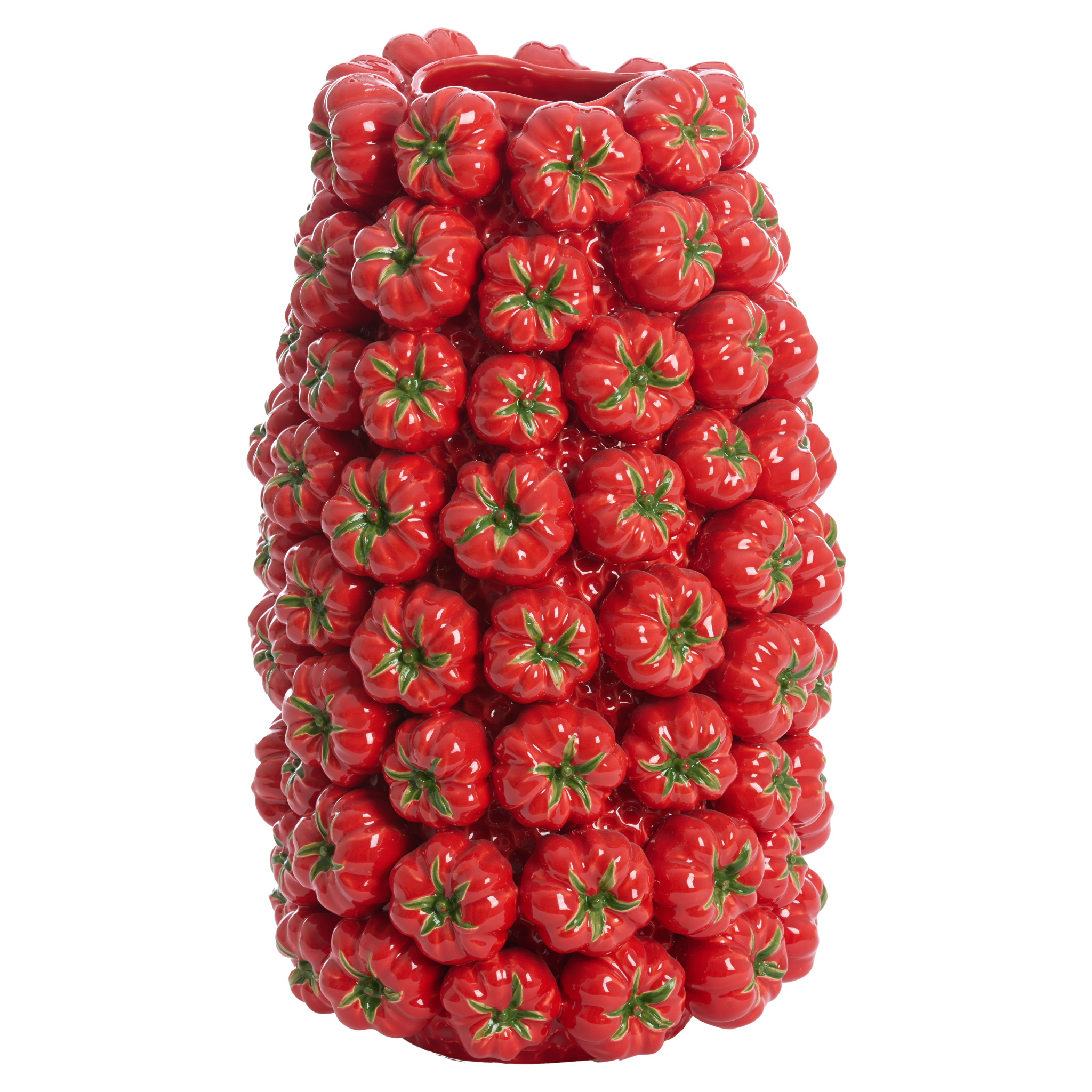 Vase TAMINA in Rot von Light & Living