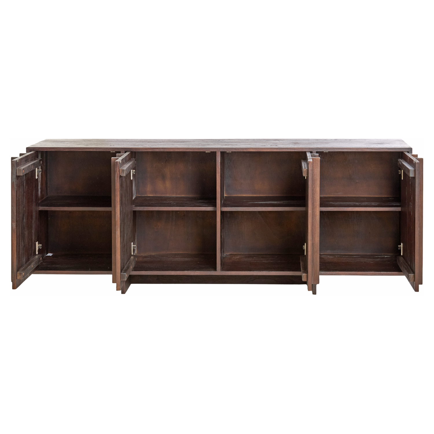 Robuster Schrank "Lavinio" aus exotischem Holz von Light & Living.