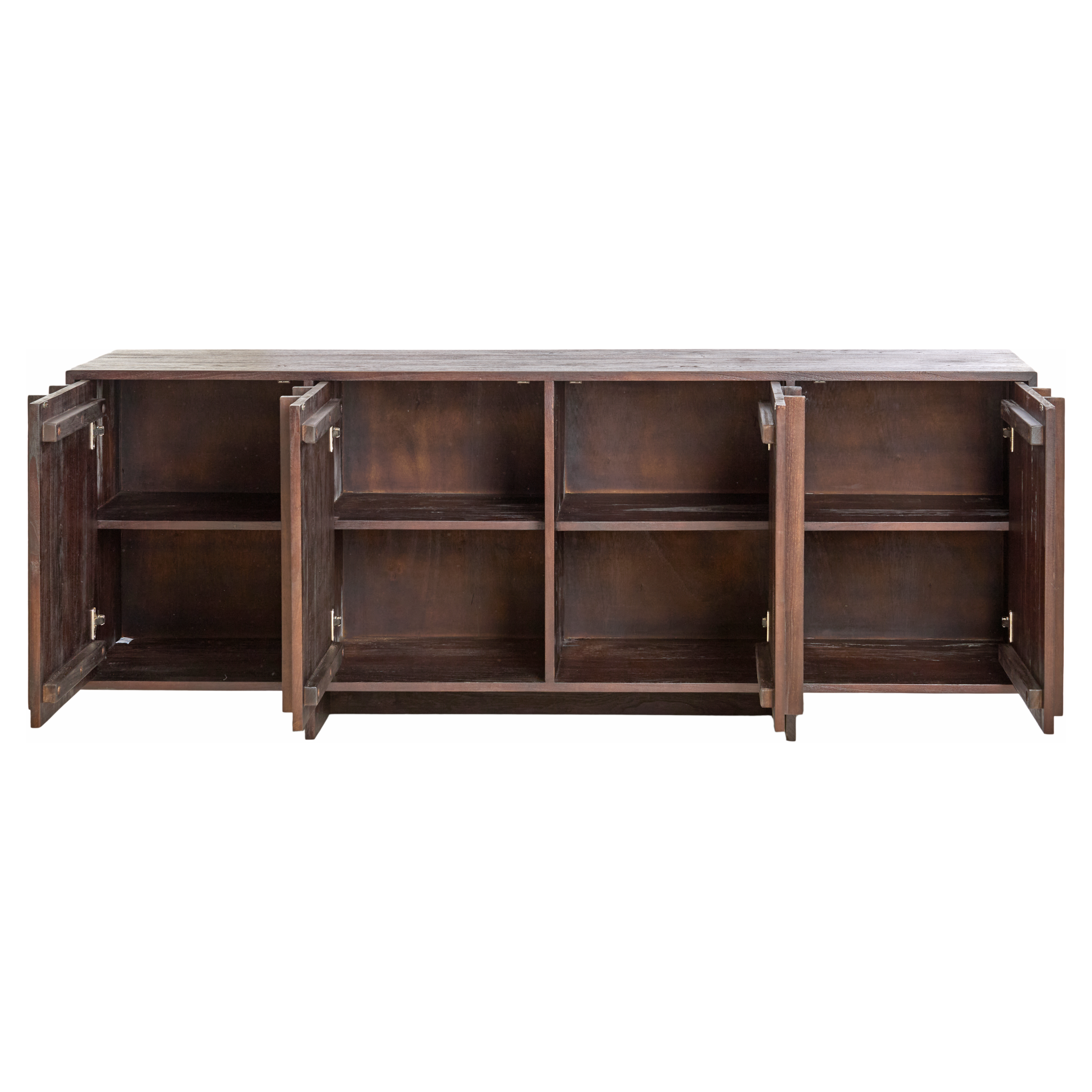 Robuster Schrank "Lavinio" aus exotischem Holz von Light & Living.