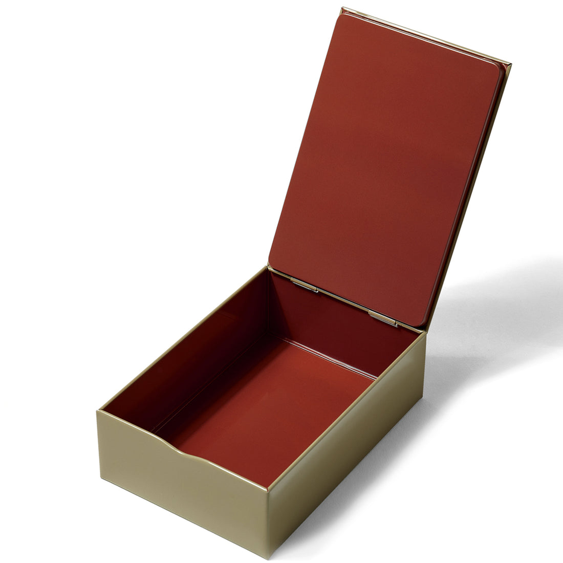 CULBUTO Dose mit gestapelten Tieren auf goldfarbenem Deckel