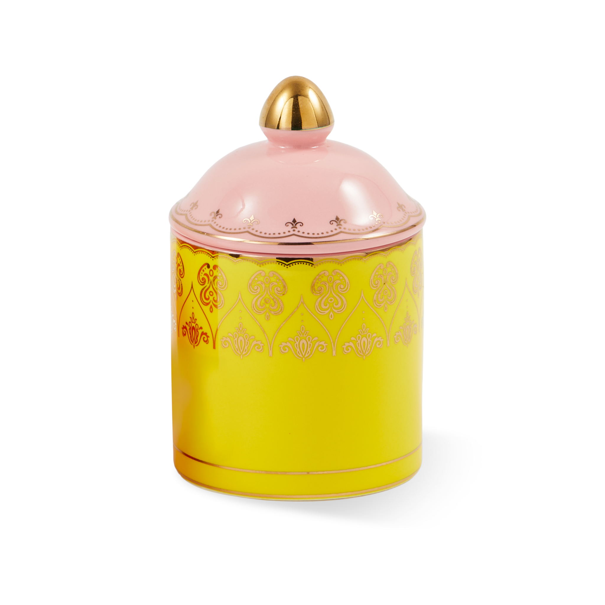 porzellan aufbewahrung Storage container GRANDPA S yellow by Polspotten