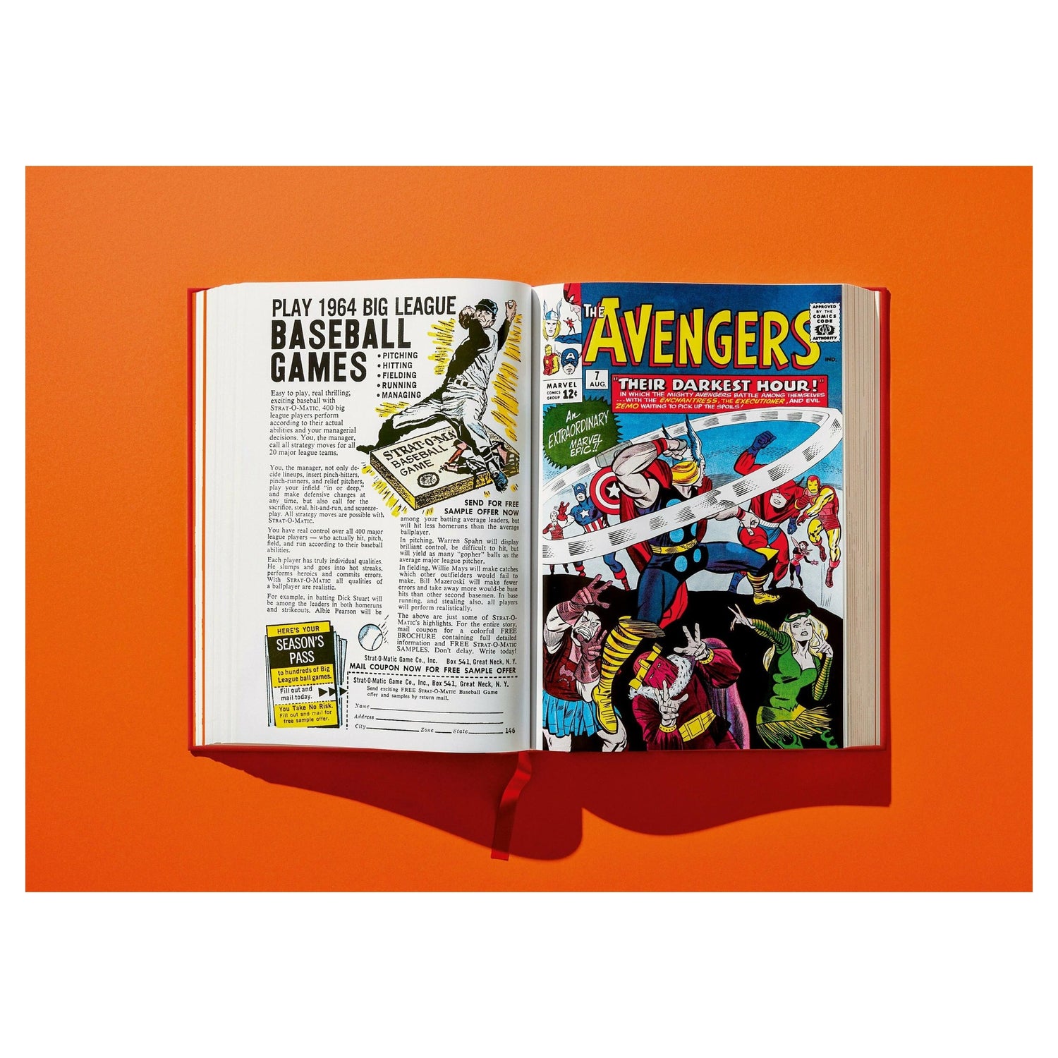 Sammleransicht mit goldgeprägtem Buchrücken