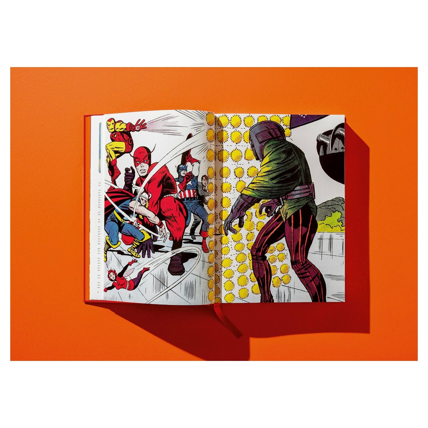 Comictext-Detail in originalgetreuer Schrift und Stil