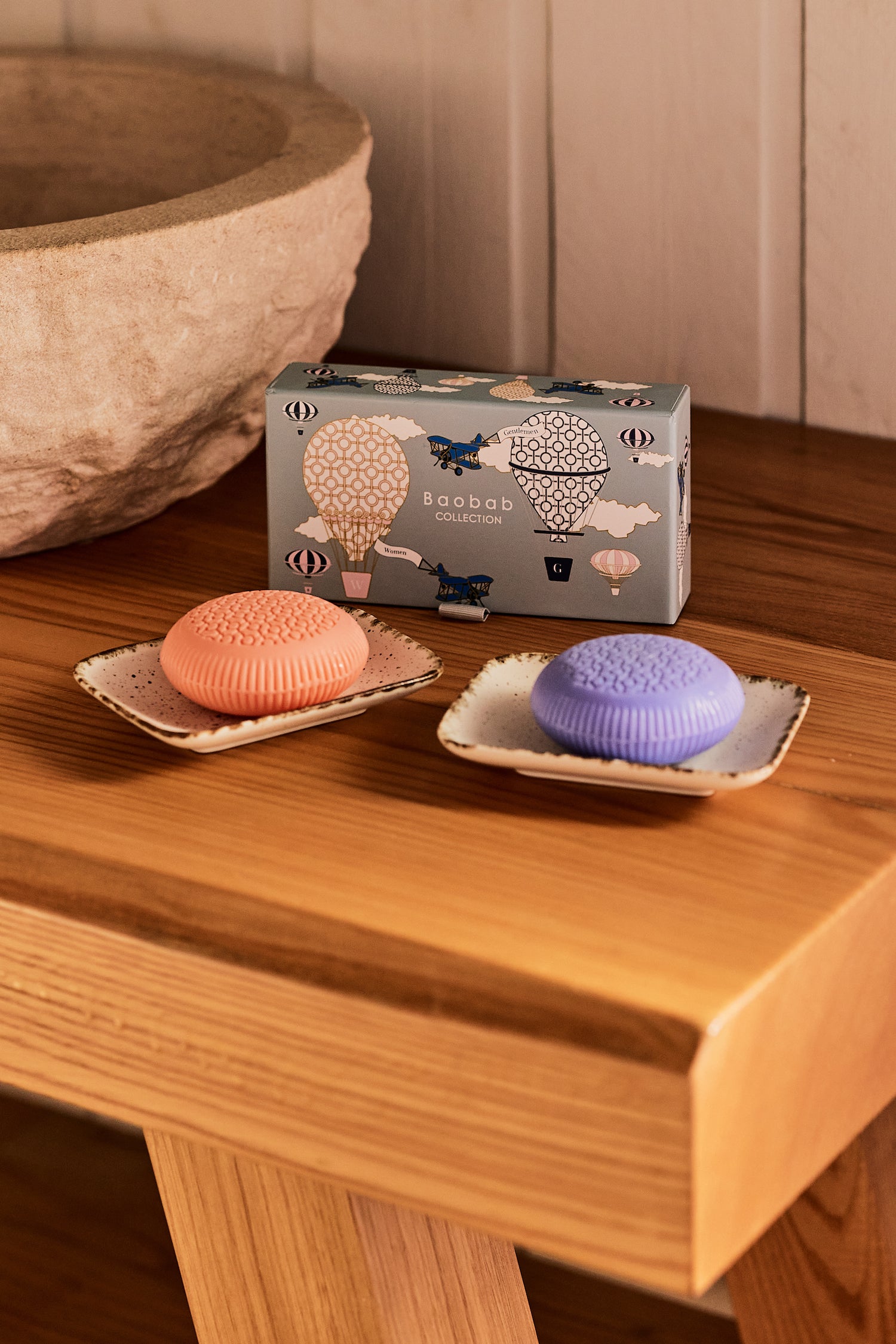 Baobab Collection – Geschenkbox Seife Women & Gentlemen (2 x 150 g)