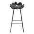 Schwarzer FILICUDI Barhocker mit kaktusförmiger Sitzfläche