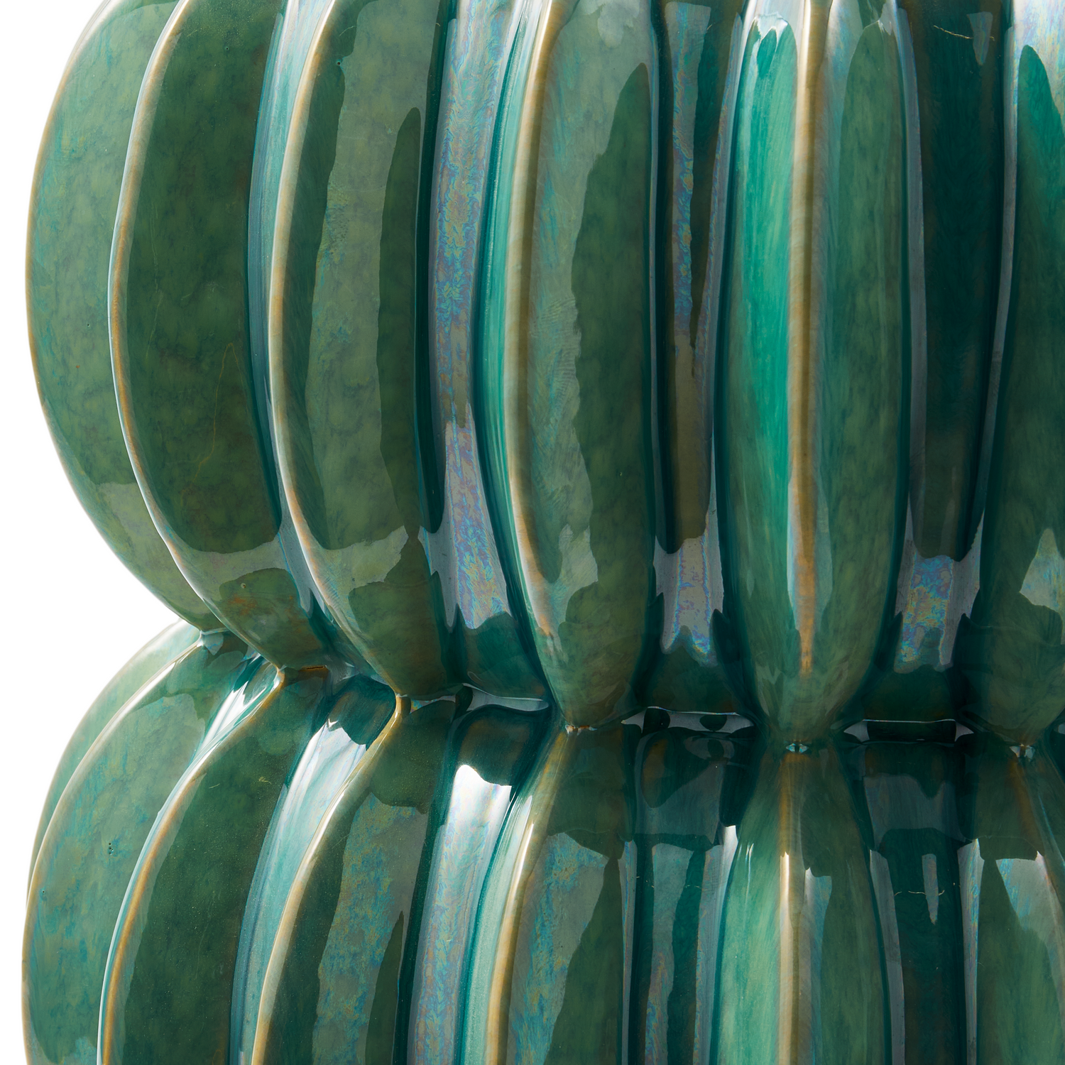 Skulpturaler Keramiktisch in Kürbisform von Pols Potten.