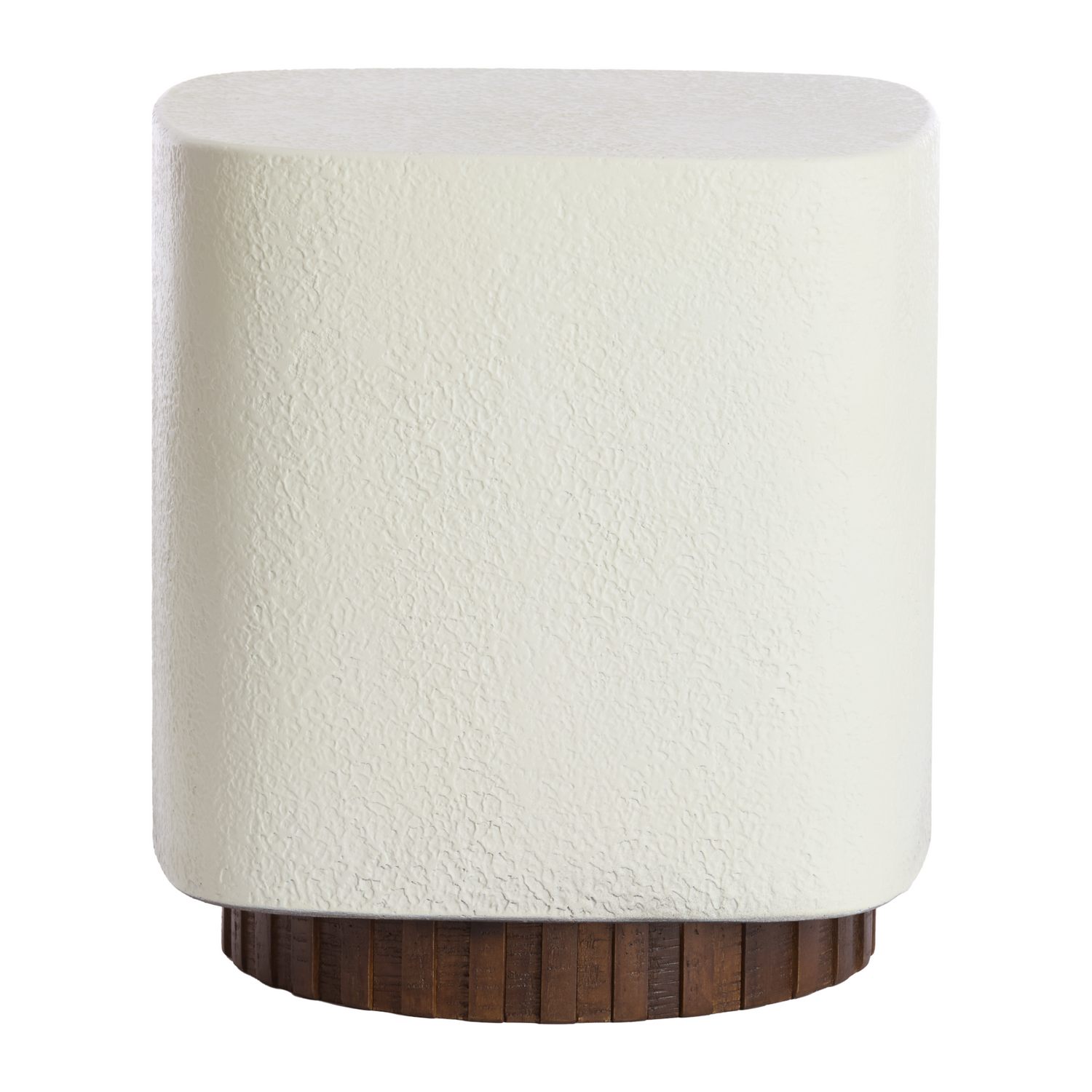 SEDDON Beistelltisch in Creme und Dunkelbraun – Light & Living