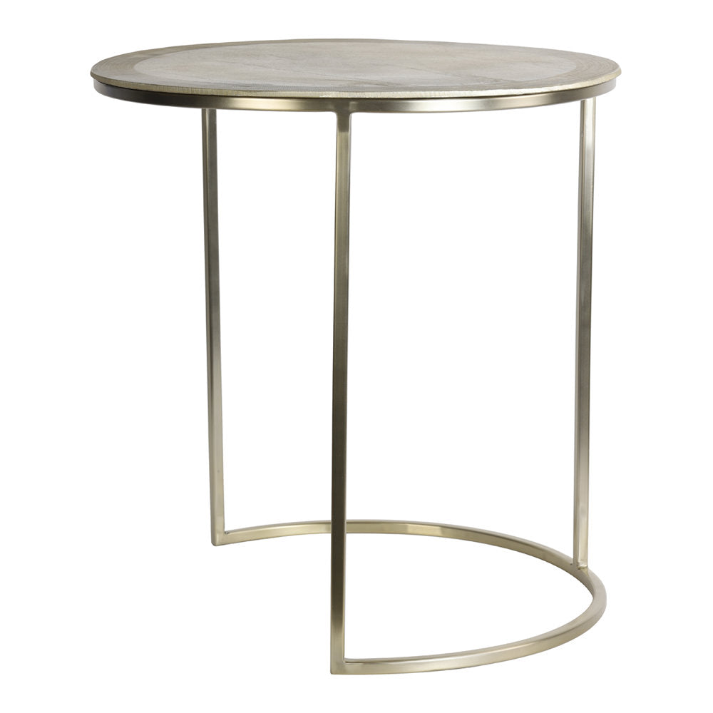 Beistelltisch-Set Sidetable TALCA hell gold