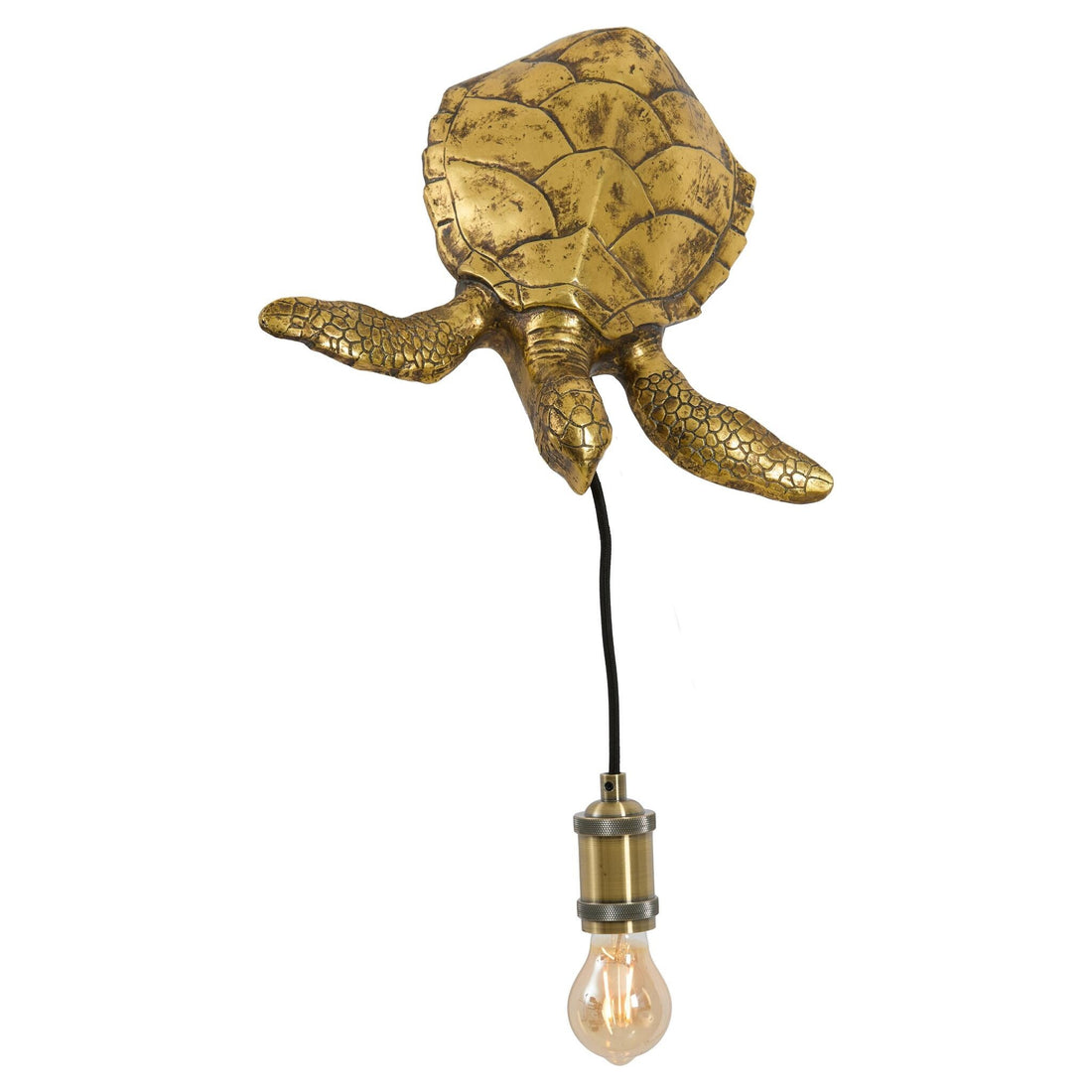 Wandleuchte TURTLE bronze als edles Wohnaccessoire