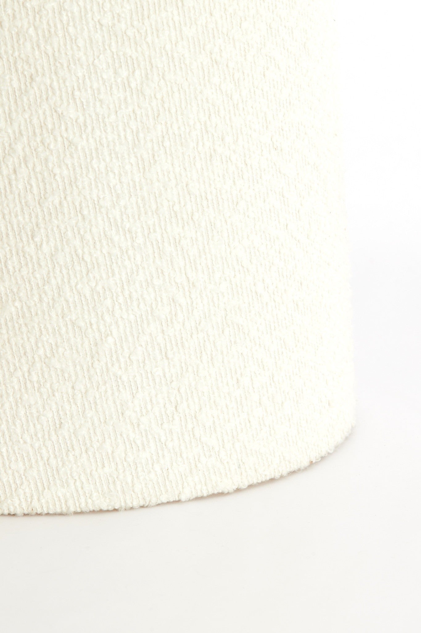 Stehleuchte Ø40x165 cm MIKKEL bouclé crème als Lichtquelle