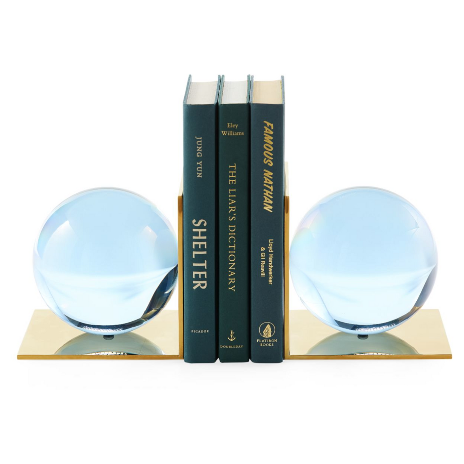 Jonathan Adler „Globo“ Buchstützen – perfekte Symbiose aus Stil und Funktion.