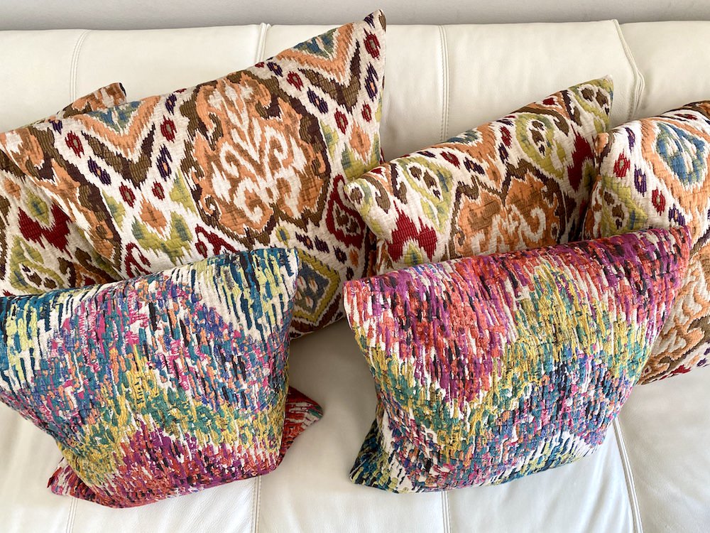 Kissen SKYLINE bunt mix & MAROKKO