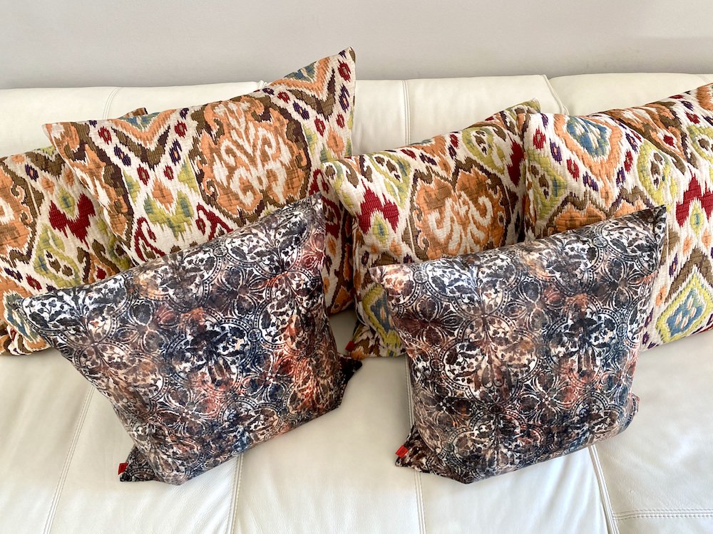 Kissen Happy Plaid & Marokko