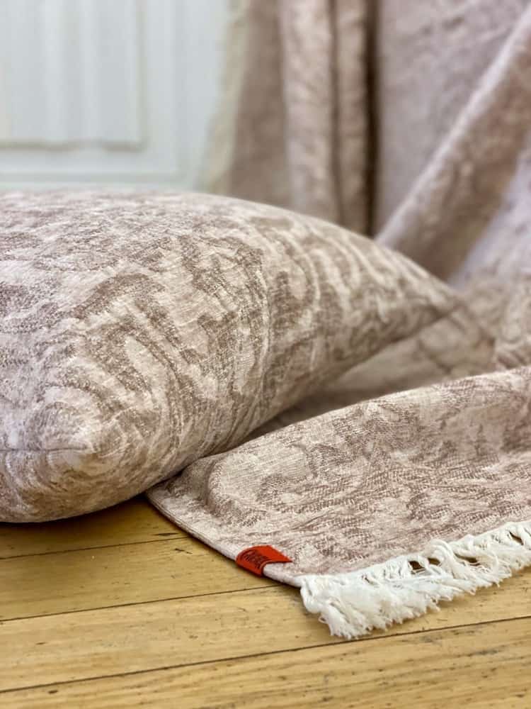CARMA Plaid & Kissen FIRENZE rosé