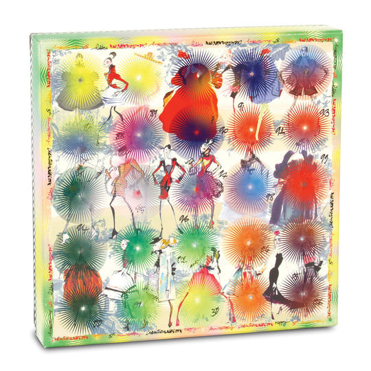 Zweiseitiges Puzzle JIGSAW mit 500 Teilen von Christian Lacroix