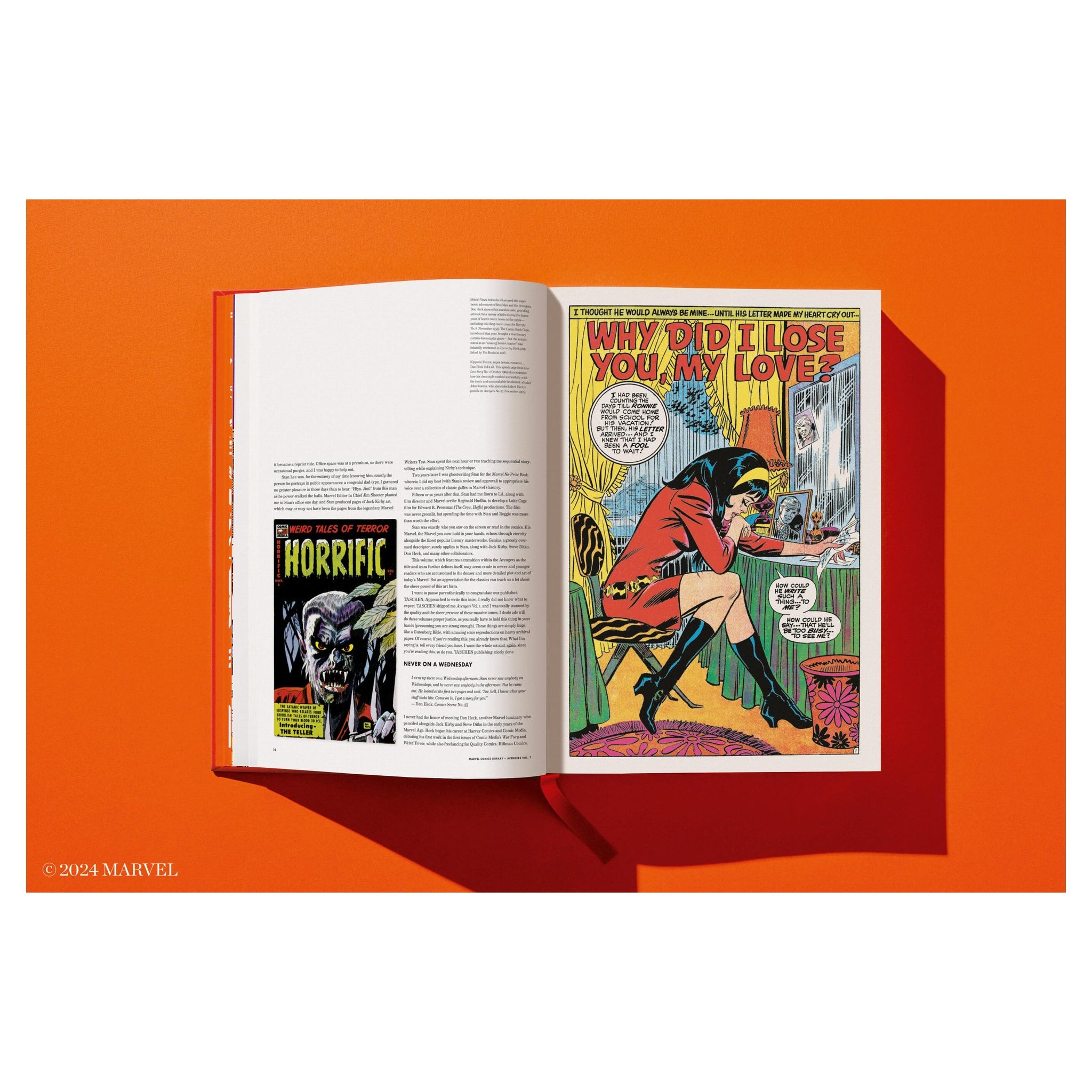 edle marvel-ausgabe mit prägung und detailreichem innenteil