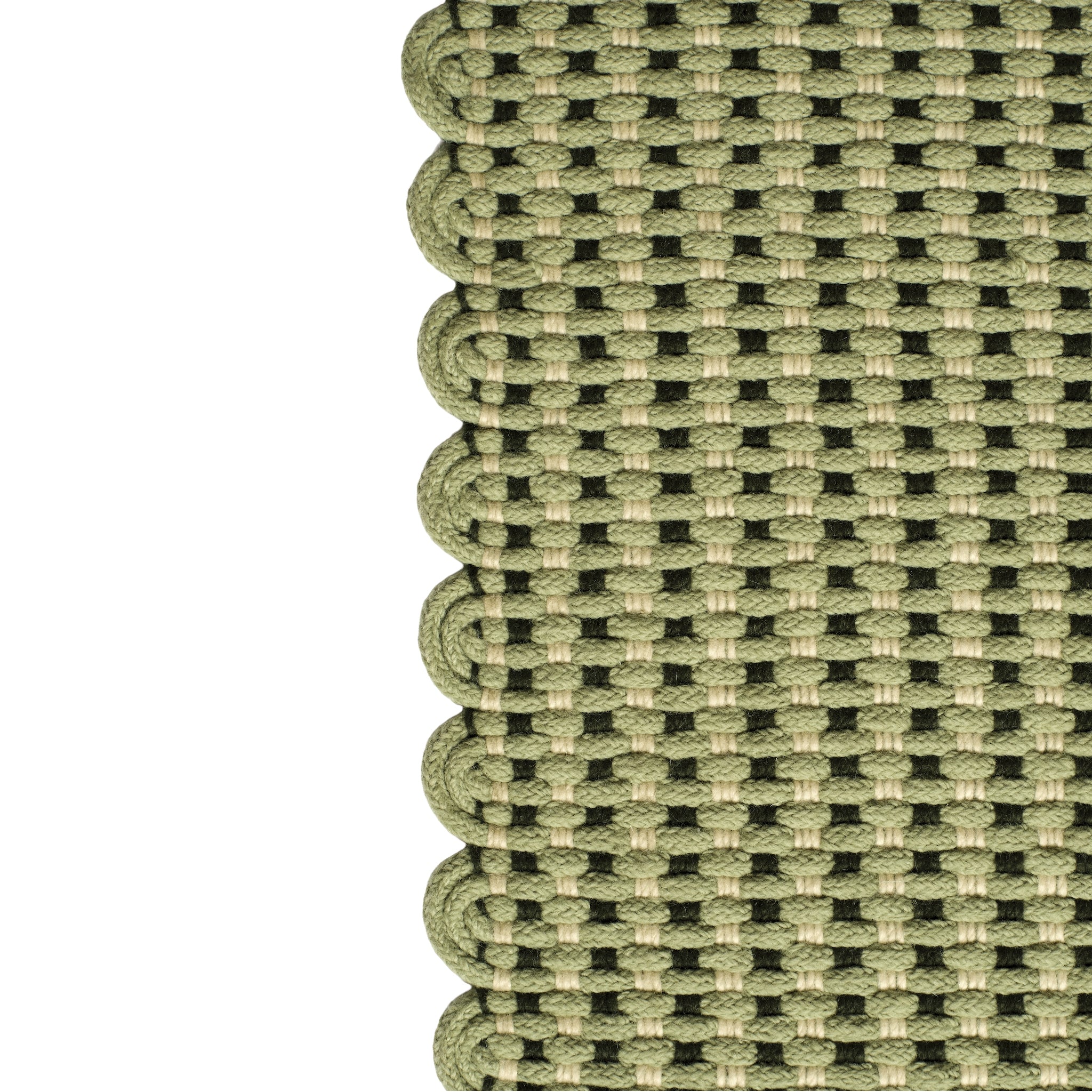 Vielseitiger Indoor & Outdoor Rug mit strukturierter Webung