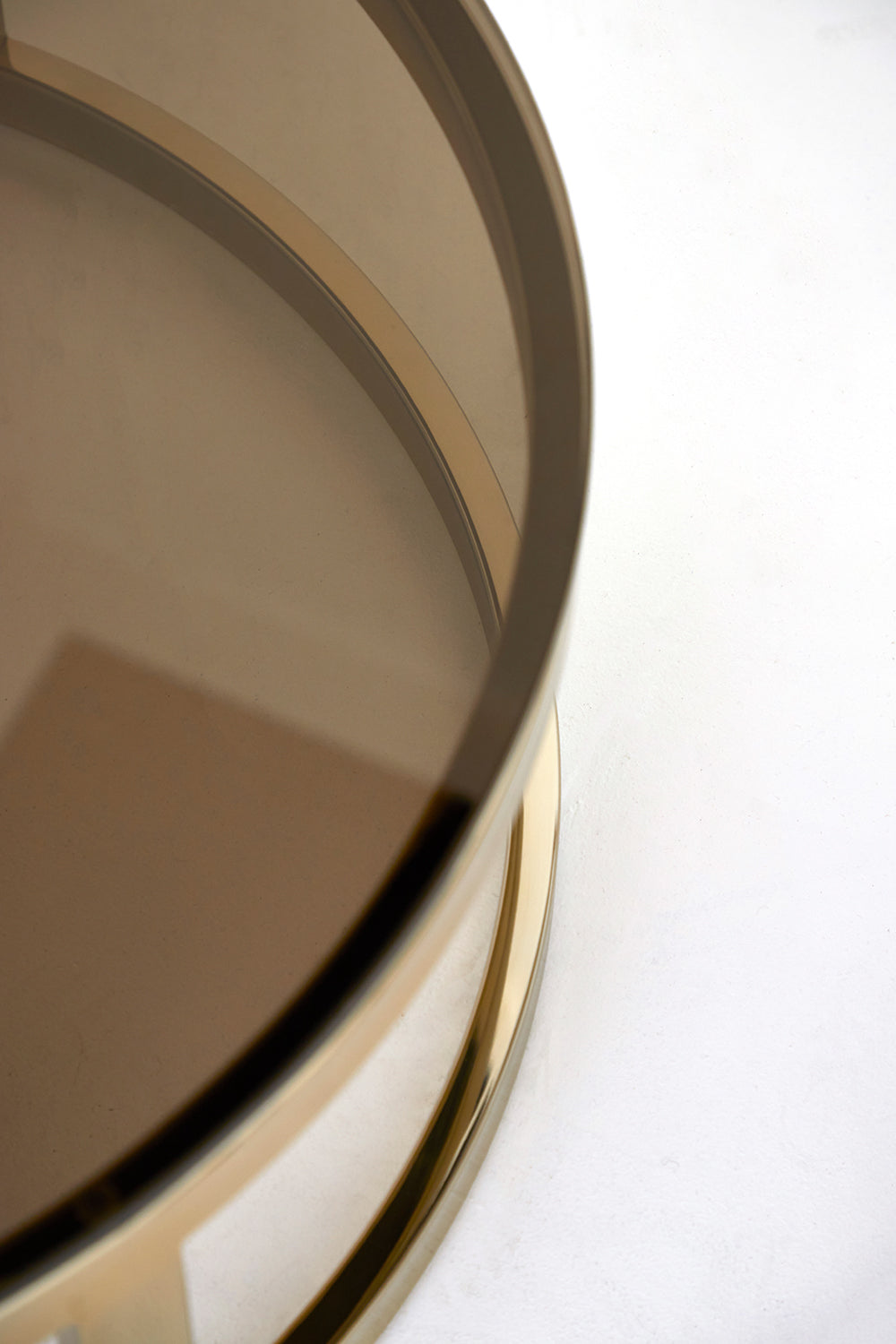 Couchtisch MILAGRO 2er-Set mit Glas und bronzefinish von Light & Living