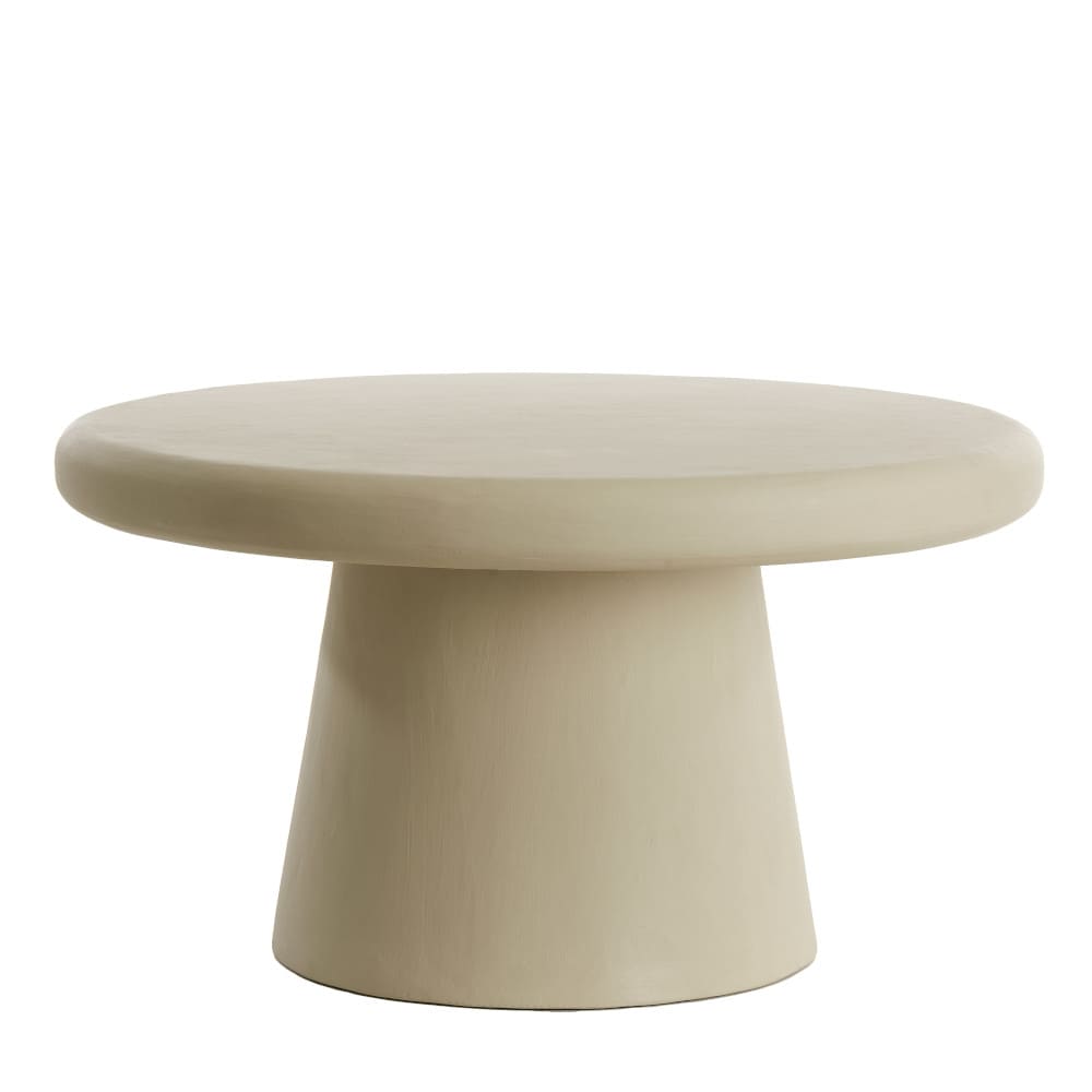 Couchtisch KULONA beige Ø70x38cm Light & Living
