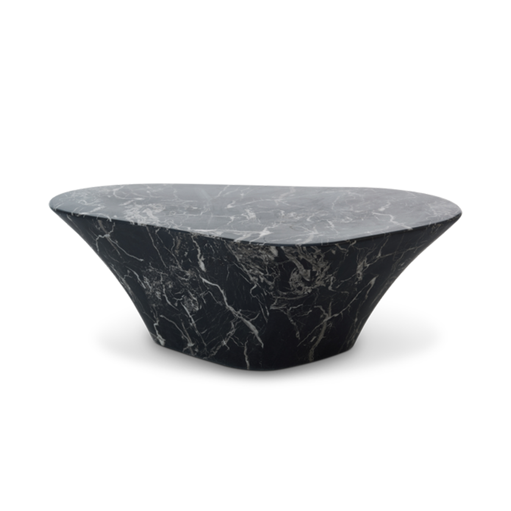 Couchtisch oval MARBLE LOOK Pols Potter
