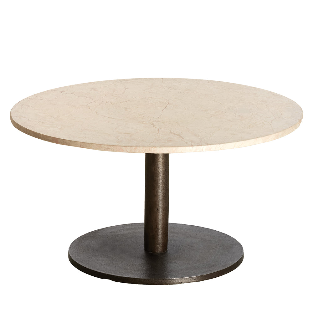 Couchtisch PAZO in sand-pink und dunkelbraun von Light & Living