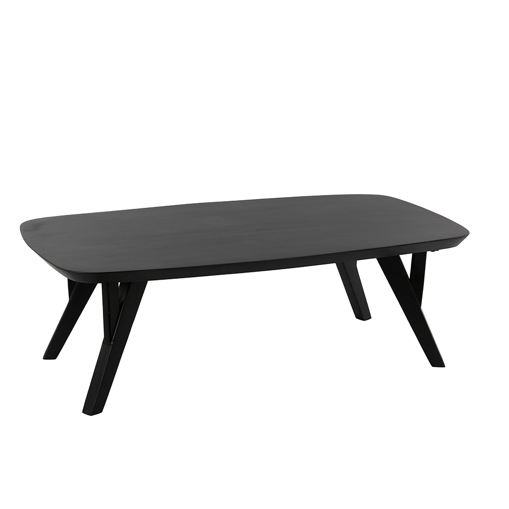 Couchtisch QUENZA Akazie Holz schwarz Light & Living