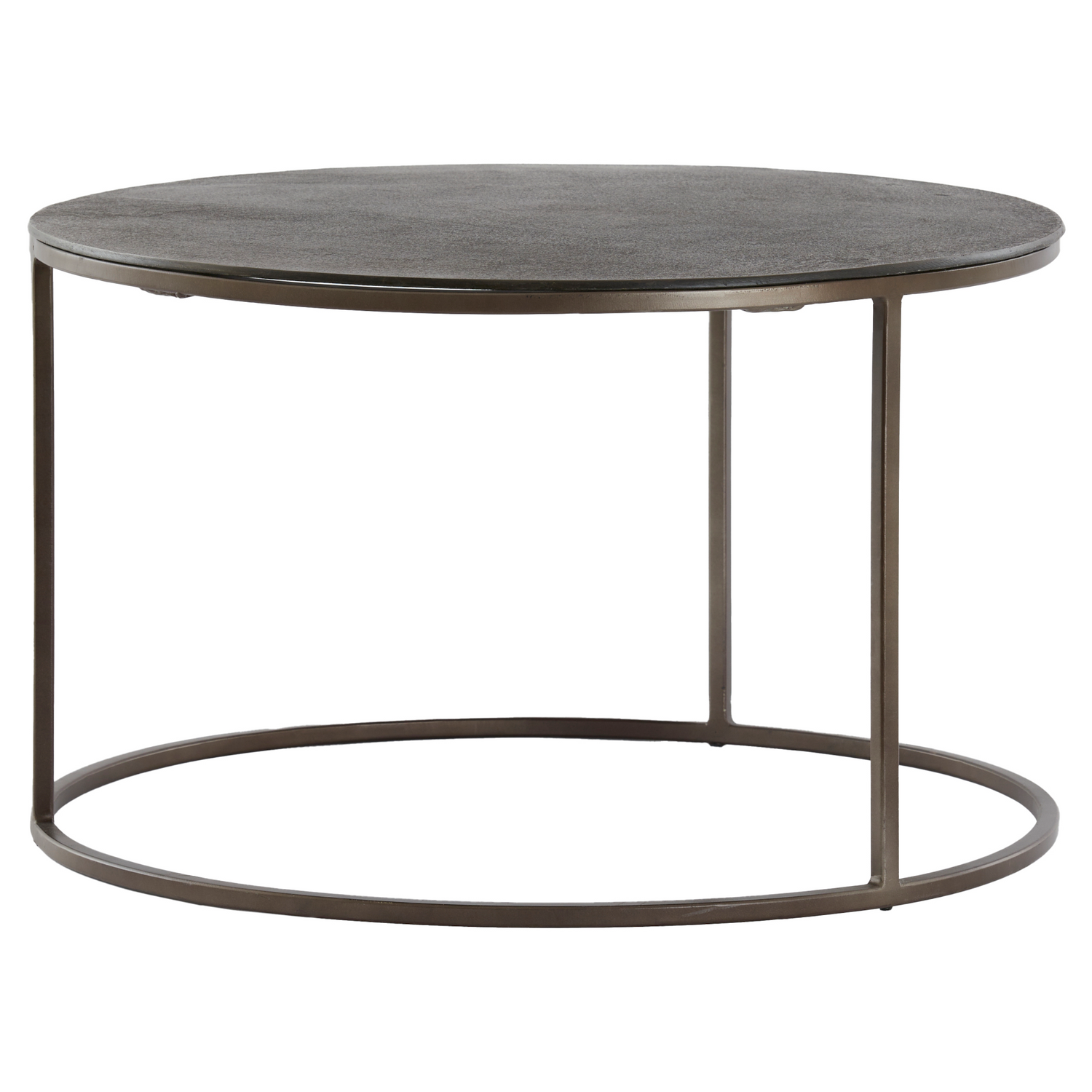 Couchtisch-Set TALCA aus Metall in Dunkelbraun von Light & Living