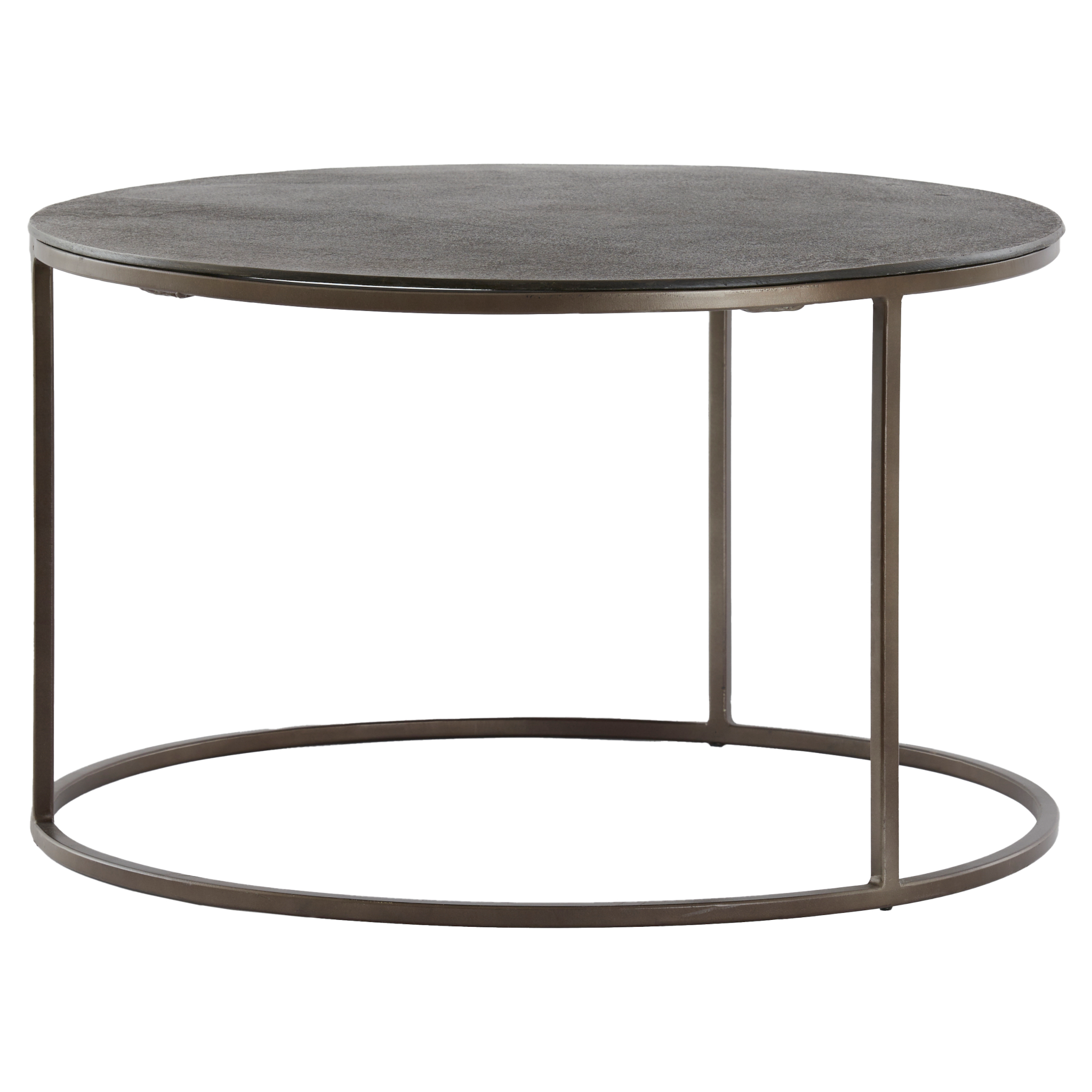 Couchtisch-Set TALCA aus Metall in Dunkelbraun von Light & Living